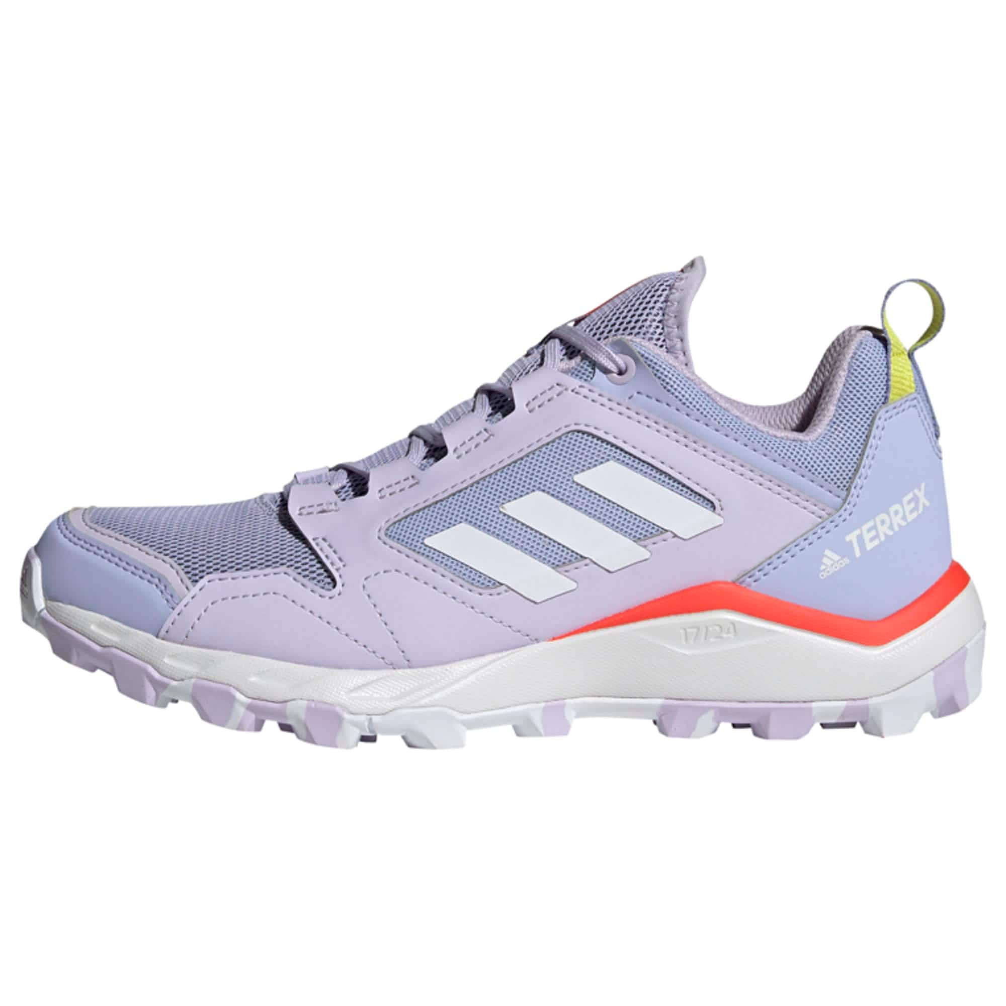 adidas Terrex Bėgimo batai 'Agravic' šviesiai violetinė / balta / oranžinė