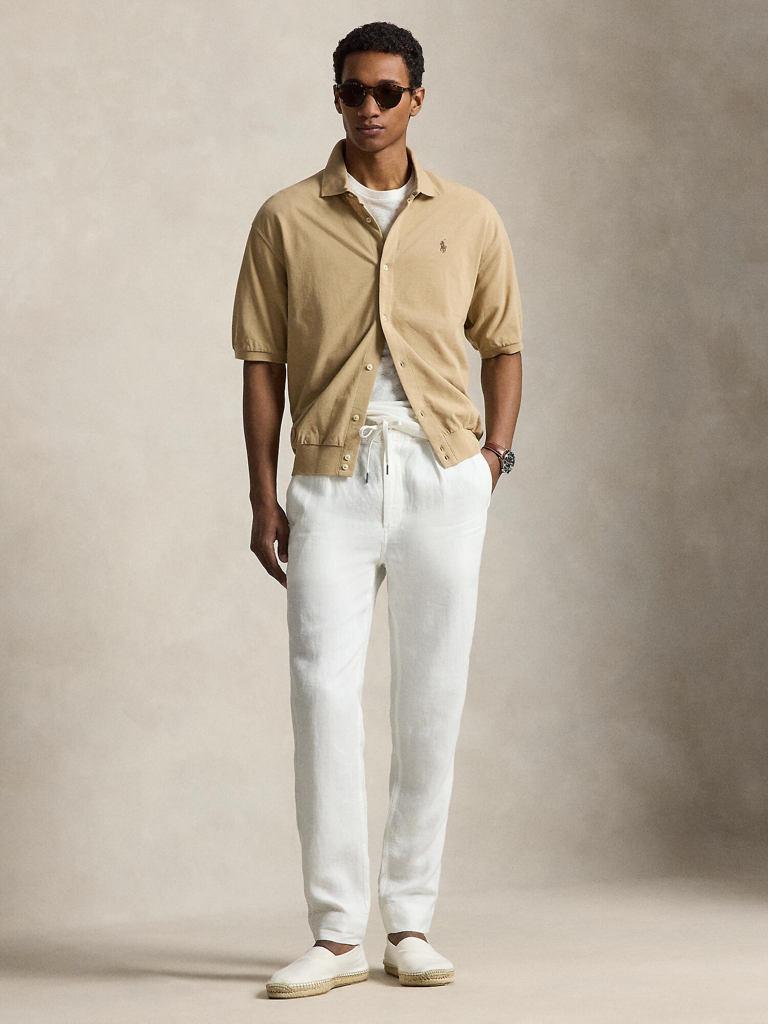 Polo Ralph Lauren Camisa caqui – imagen 8