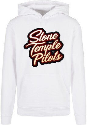 Merchcode Sweatshirt ‘Stone Temple Pilots – Script master’ Beige / Merlot / Zwart / Wit