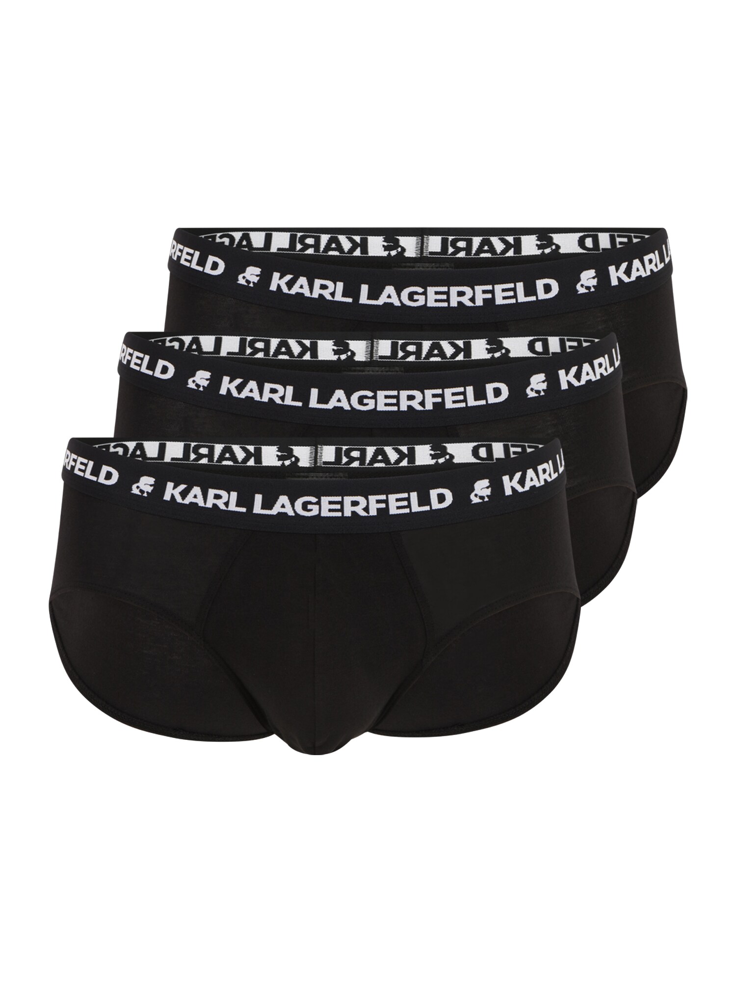 Karl Lagerfeld Slip  fekete / fehér akciós termékkép 1