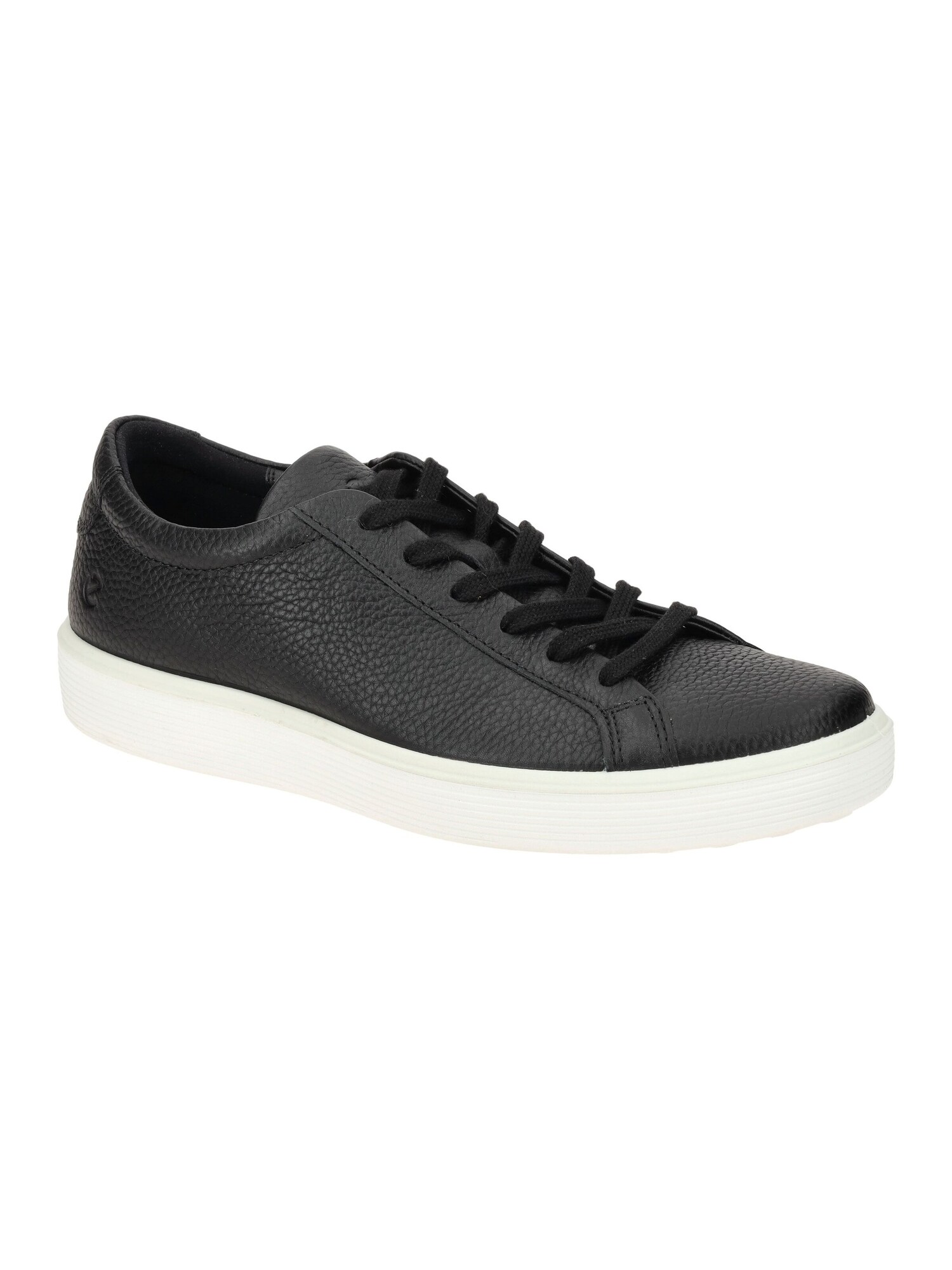 Ecco Sneaker Low Ecco Soft 60 Schuhe Sneakers Schwarz Weiß Herren 582404