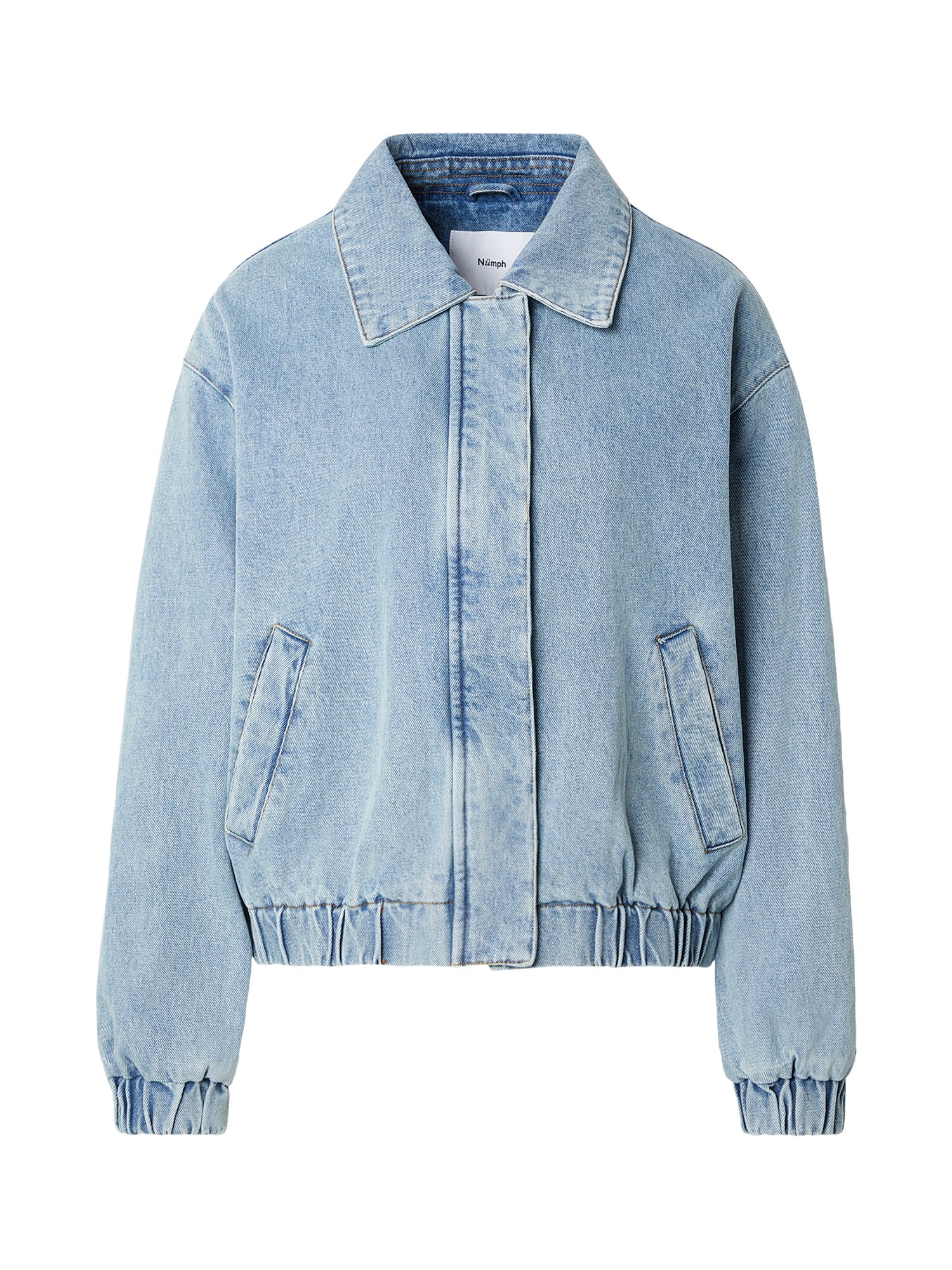 NÜMPH Geacă de primăvară-toamnă DENIMA  albastru deschis