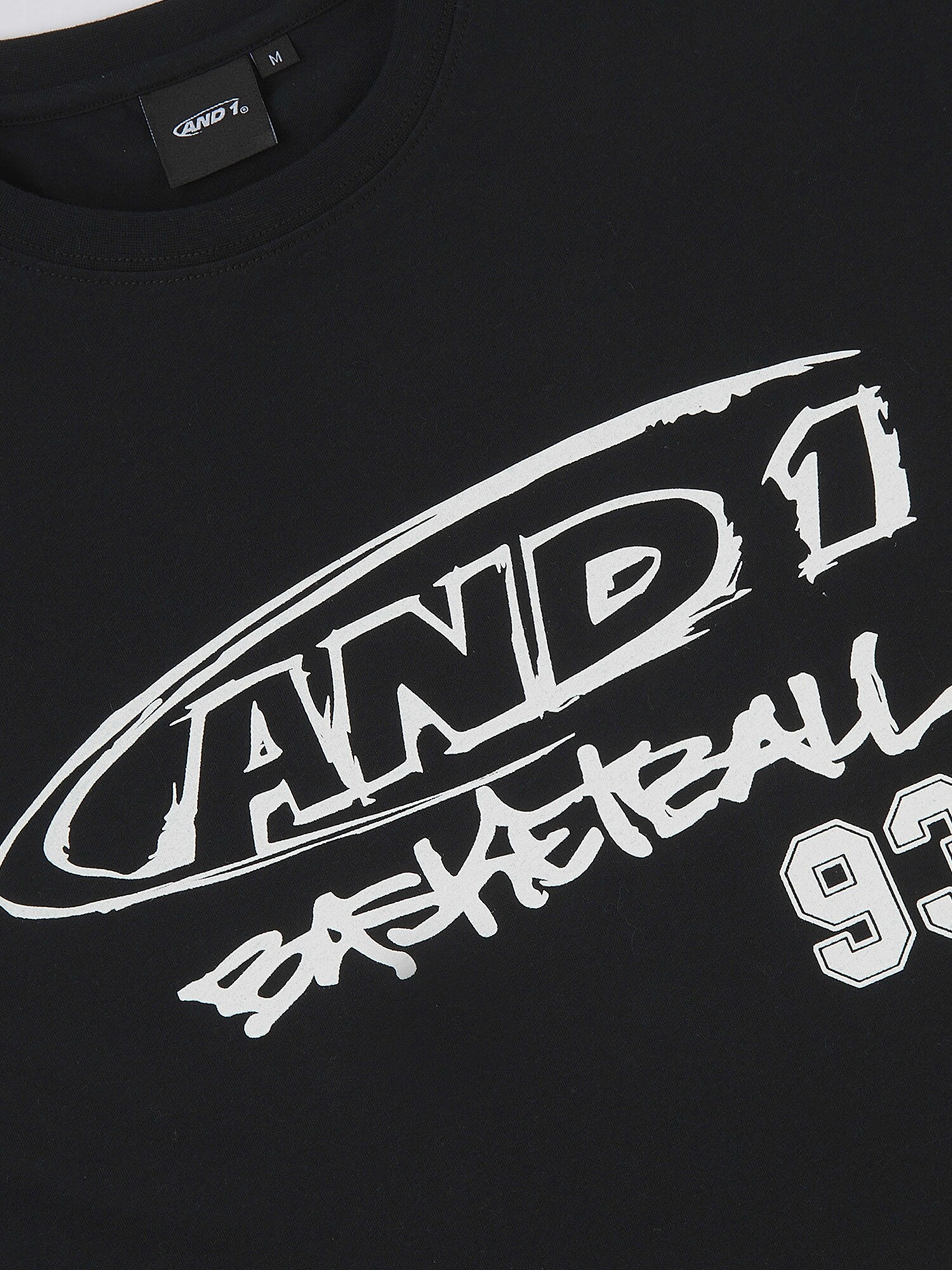 AND1 Tričko  čierna / biela (obrázok 5)