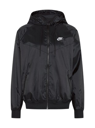 Nike Sportswear Tussenjas ‘Windrunner’ Zwart / Wit