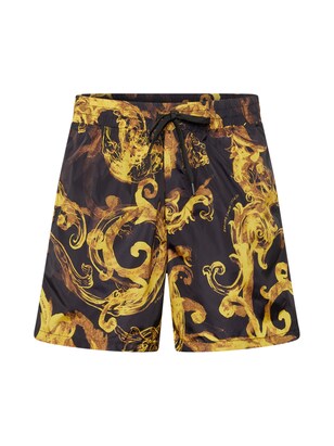 Versace Jeans Couture Broek Karamel / Goudgeel / Zwart