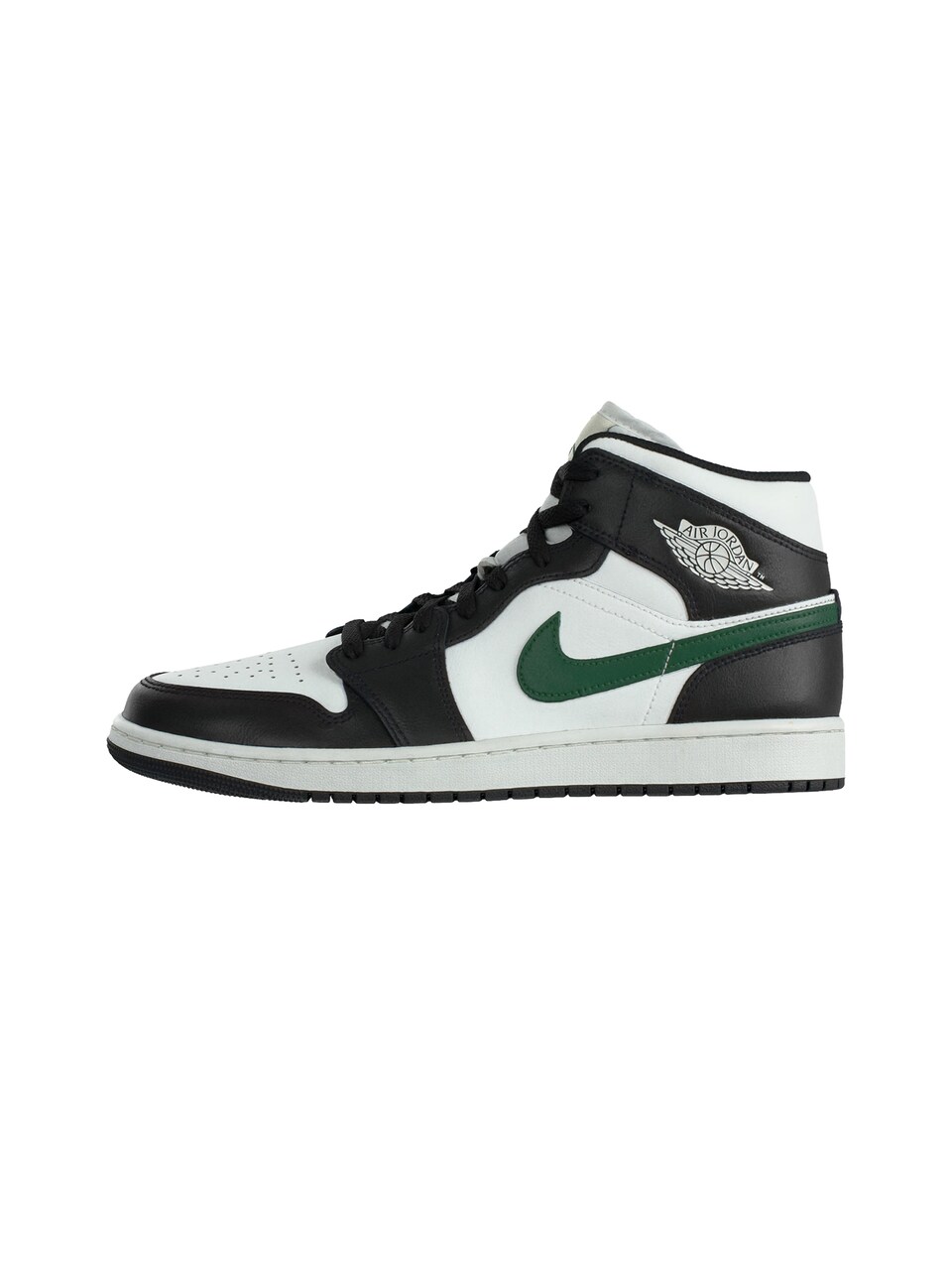 Hög sneaker 'AIR JORDAN 1' mörkgrön / svart