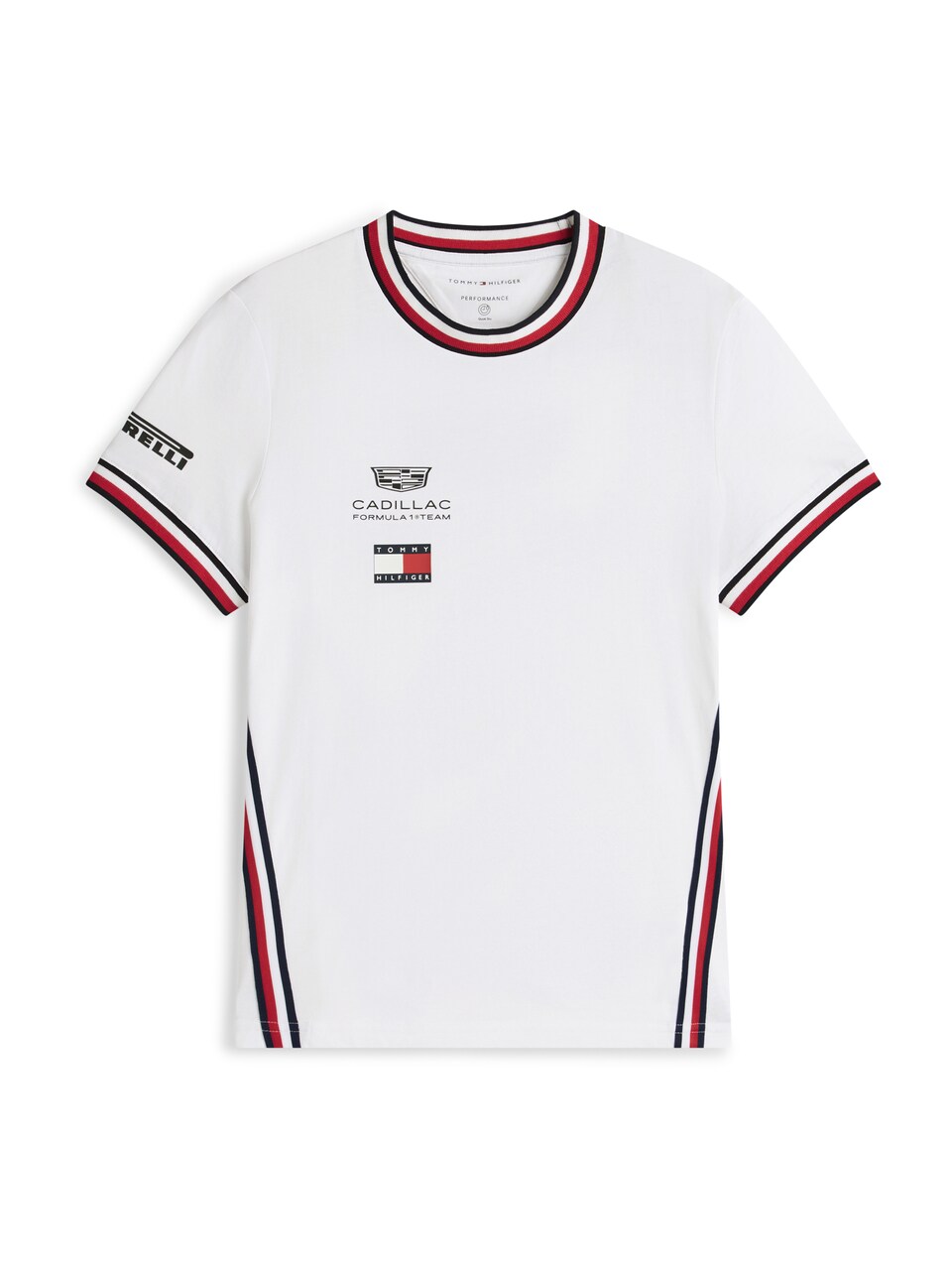 T-shirt 'TH x CF1' marinblå / röd / svart
