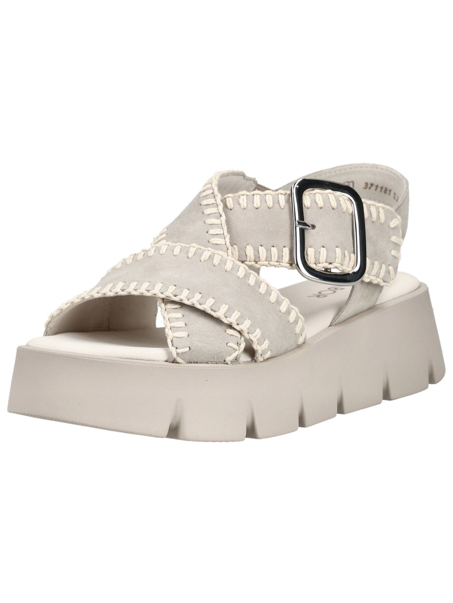 GABOR Sandale  crem / gri taupe