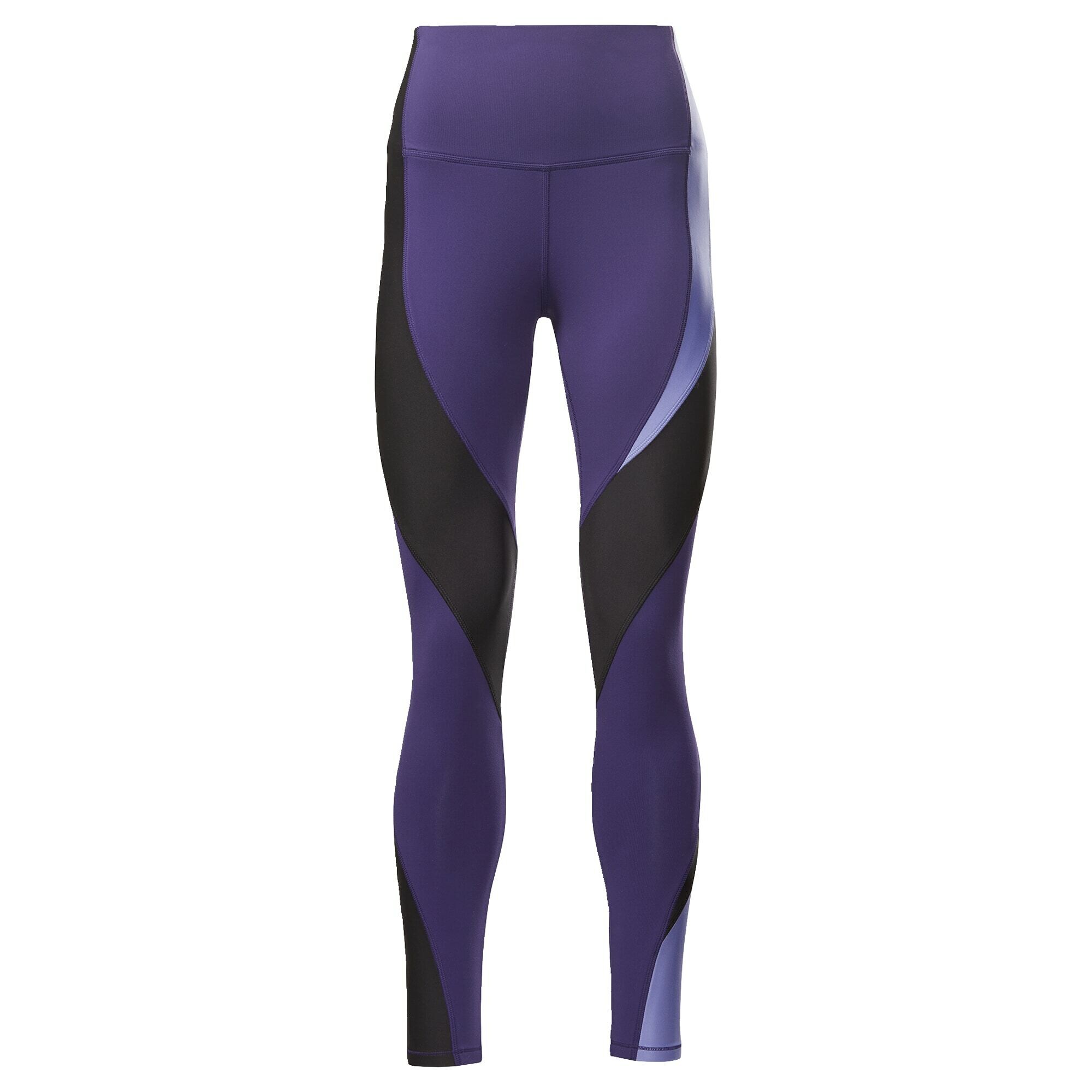 REEBOK Sportinės kelnės  šviesiai violetinė / juoda / tamsiai violetinė