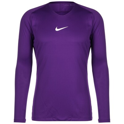 NIKE Camiseta térmica 'Park First'  lila oscuro / blanco