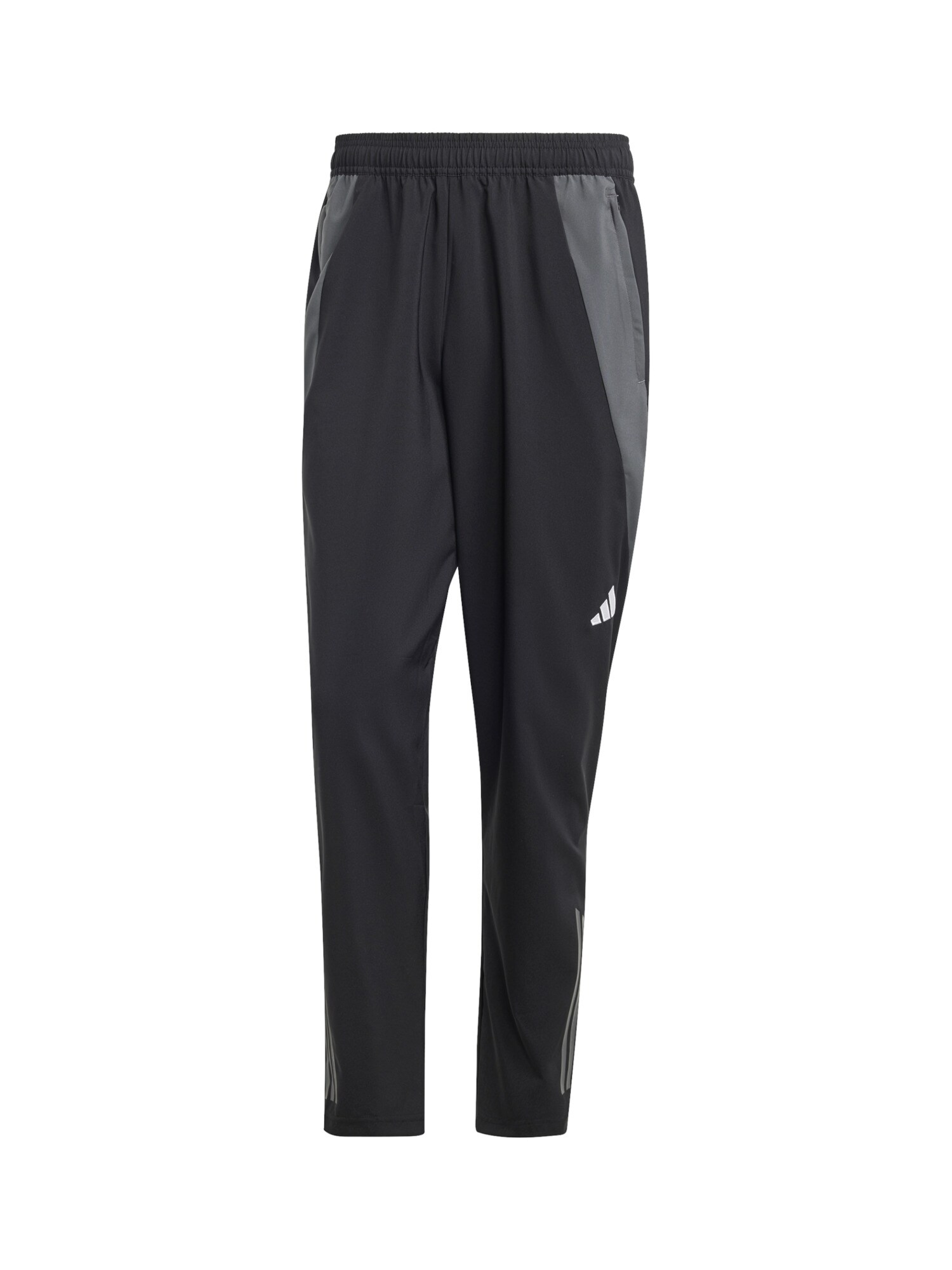 ADIDAS PERFORMANCE Pantaloni sport Teamline  gri închis / negru / alb