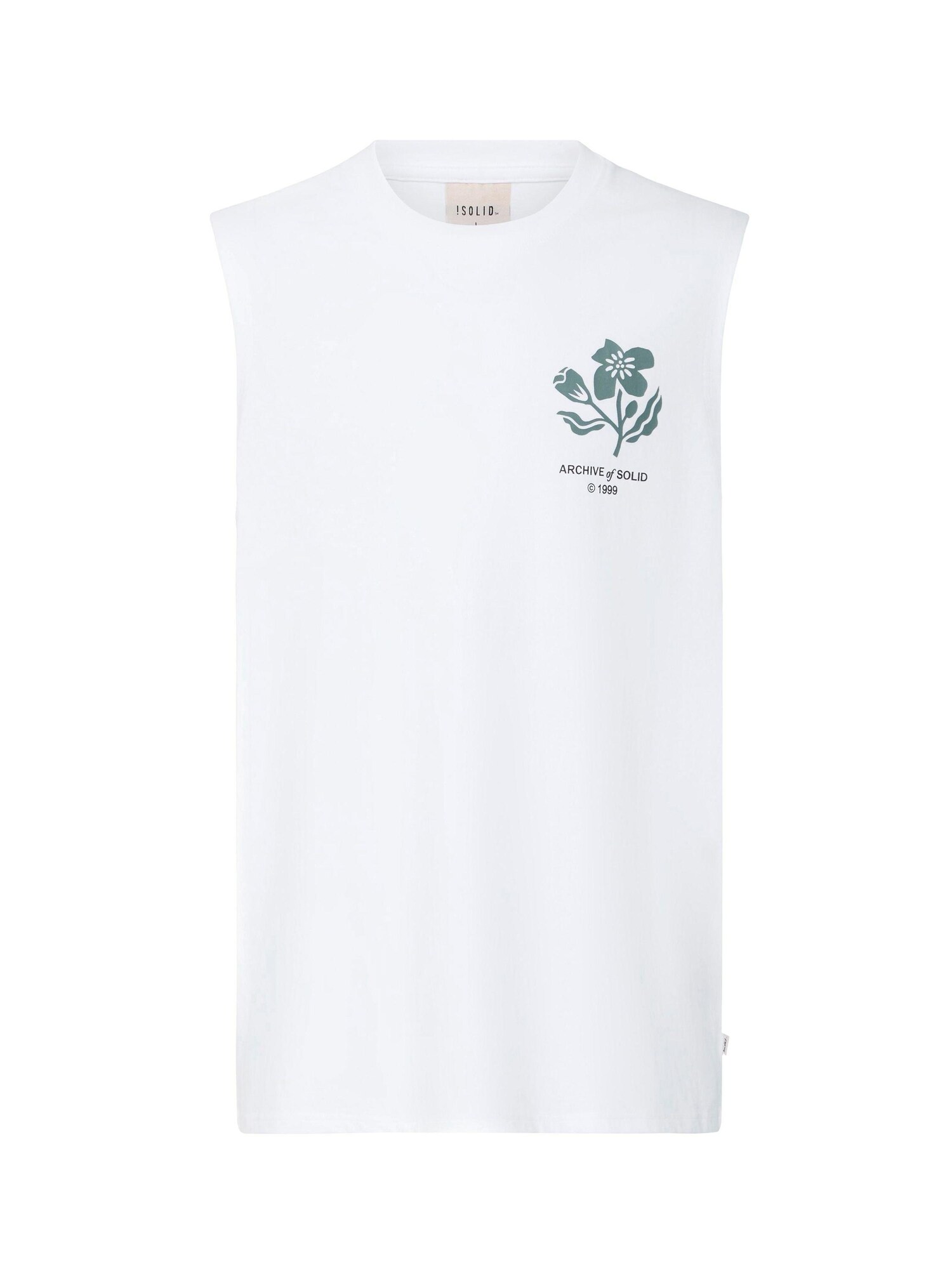 !Solid Camiseta 'SDFulton'  verde / blanco
