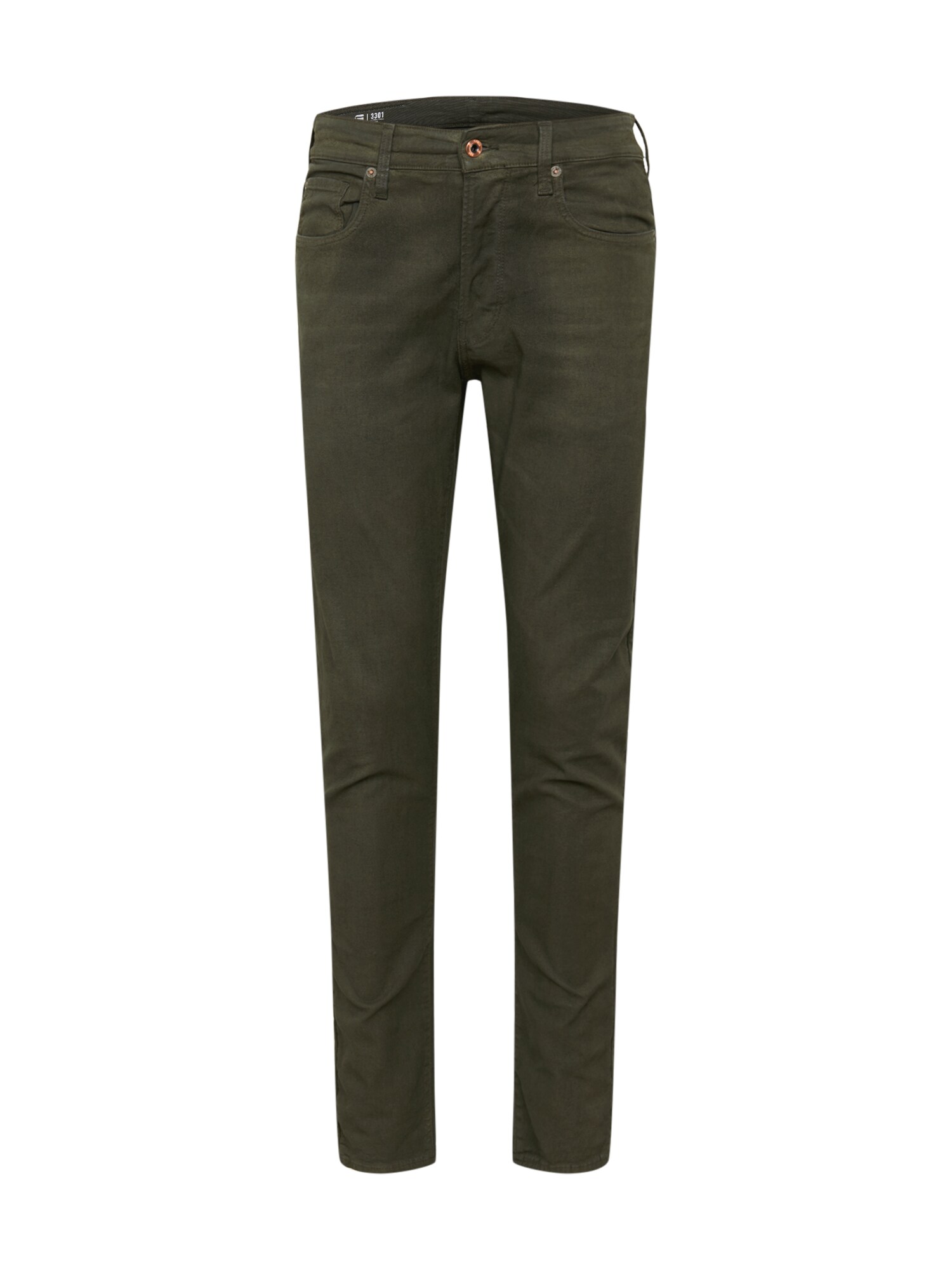 G-Star RAW Džinsai '3301'  tamsiai žalia