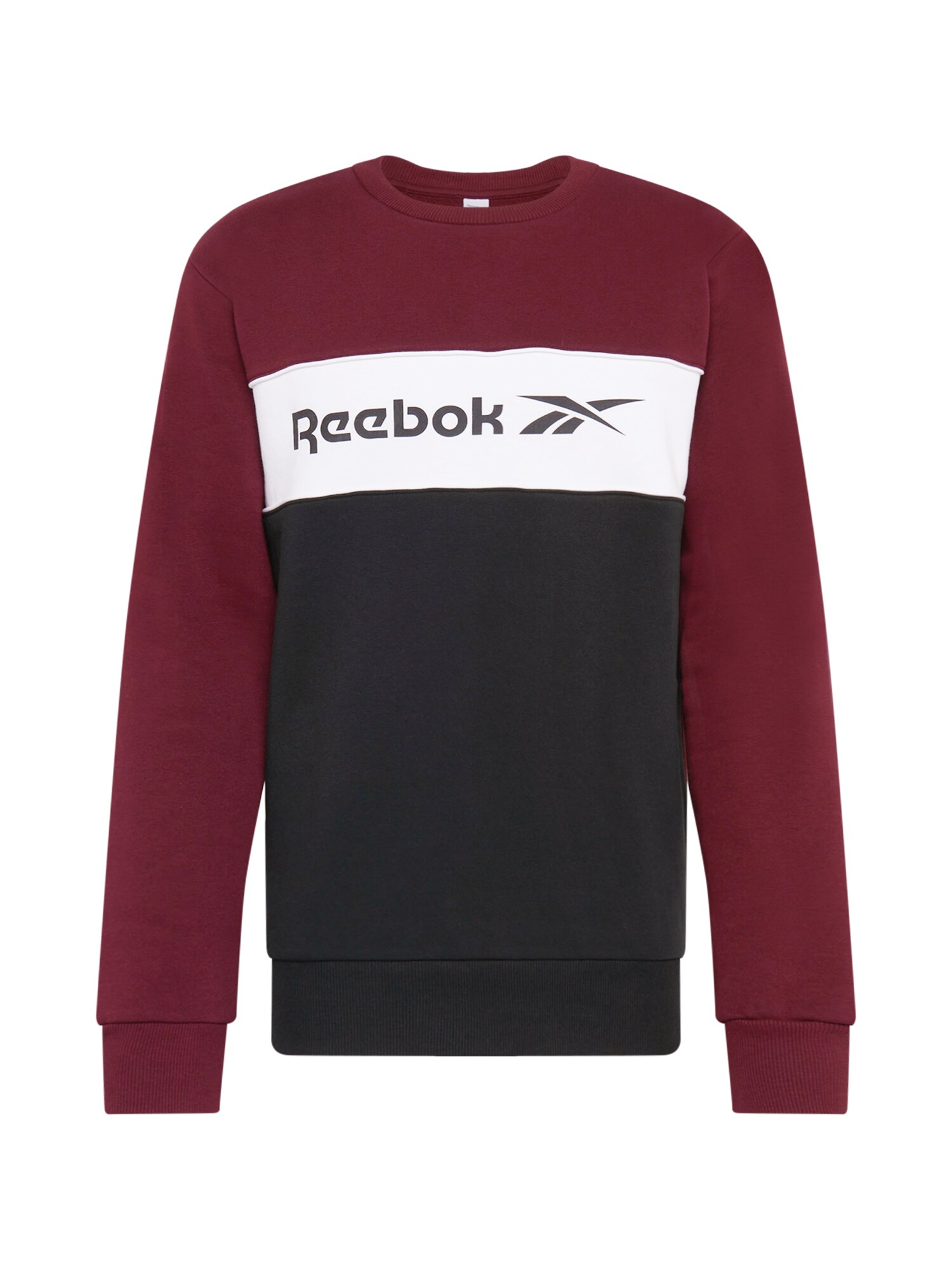 Reebok Classic Sportinio tipo megztinis  juoda / vyno raudona spalva / balta