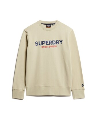 Superdry Sweatshirt Beige / Marine / Oranje