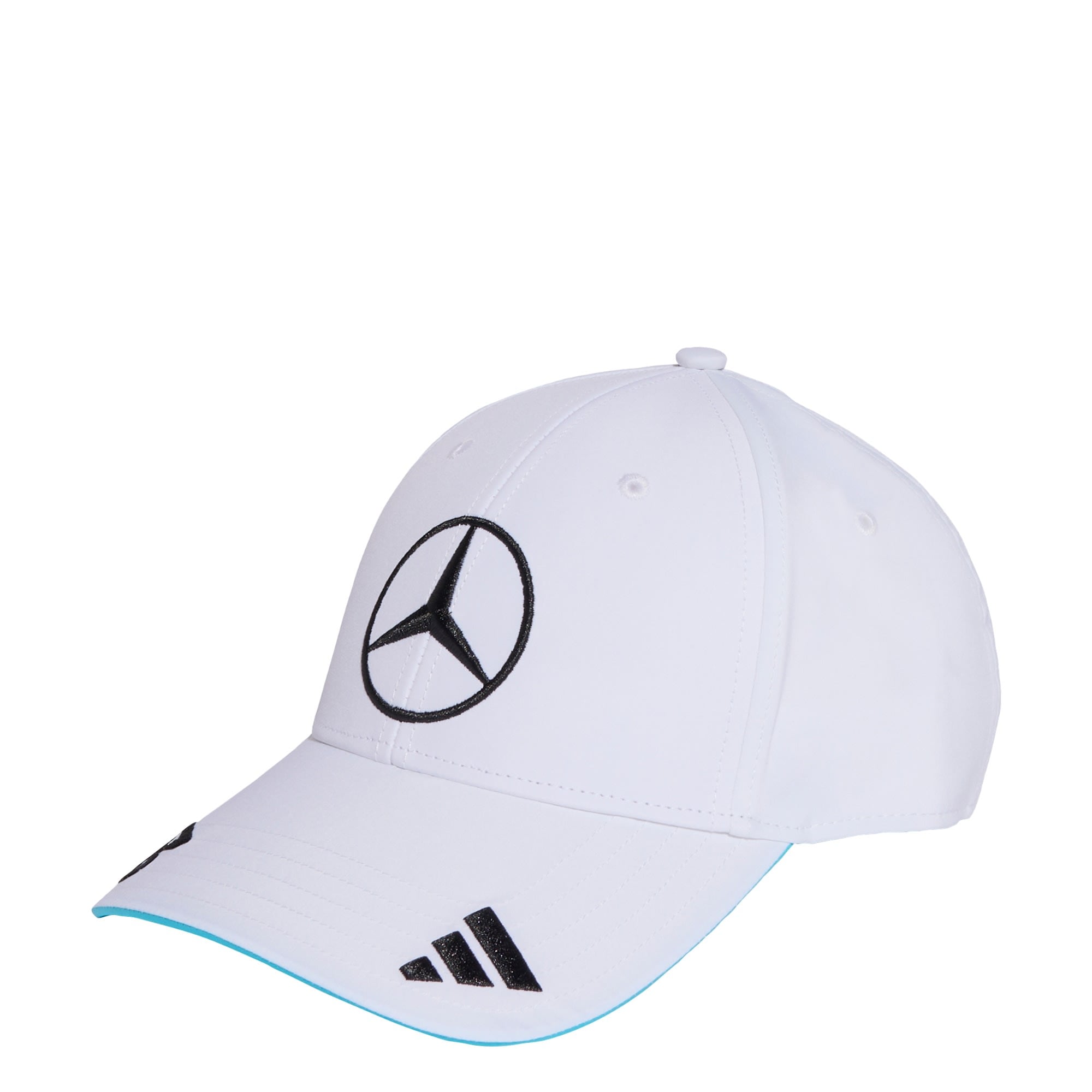 ADIDAS PERFORMANCE Șapcă sport Mercedes - AMG Petronas Formula One Team George Russell  azur / negru / alb