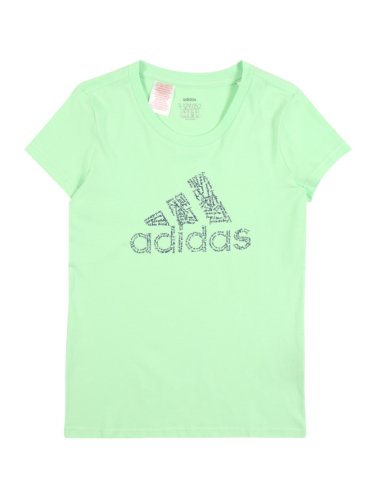 ADIDAS PERFORMANCE Sportiniai marškinėliai 'BOS'  mėtų spalva / tamsiai mėlyna