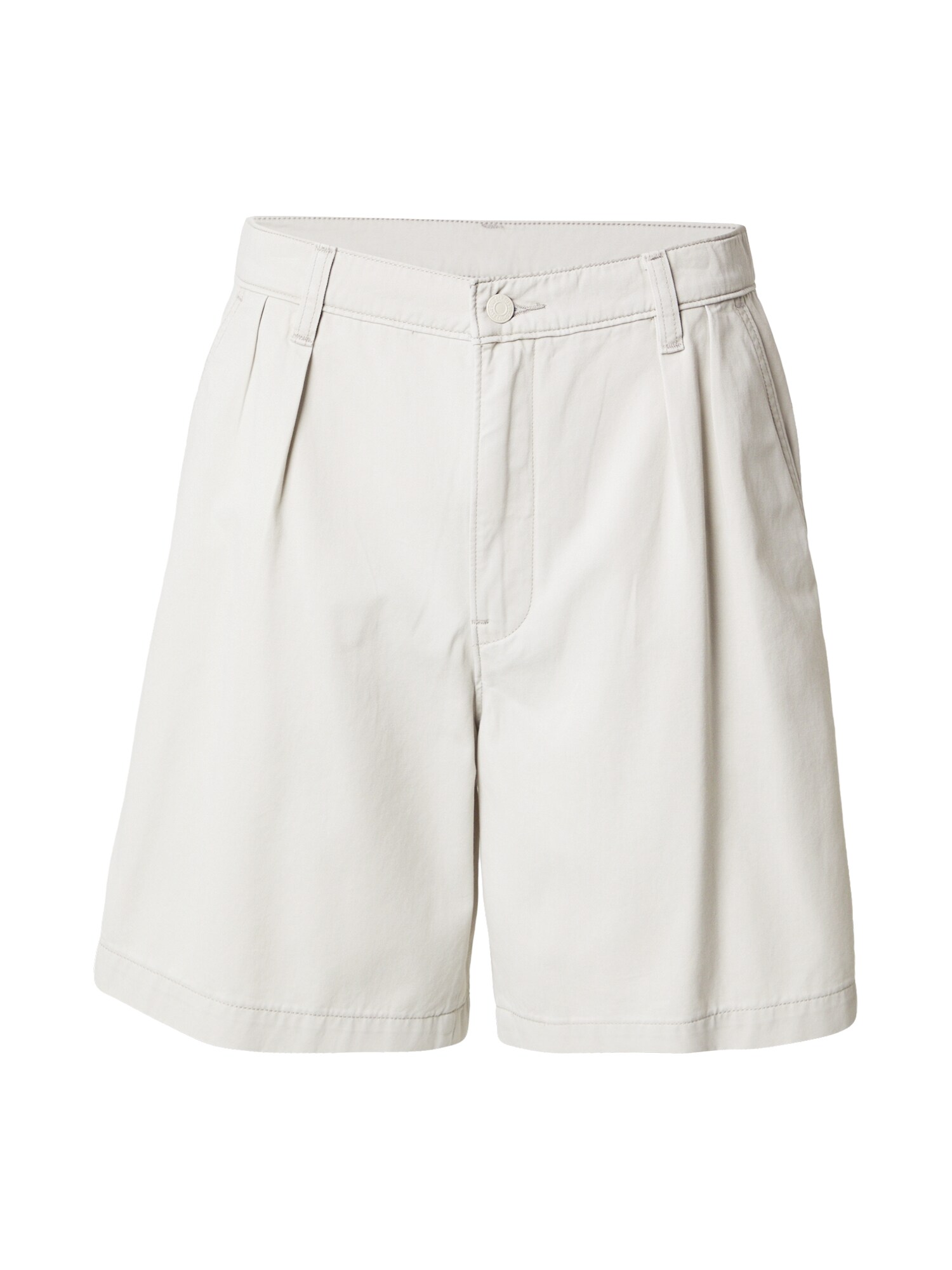 LEVIS ® Pantaloni cutați Baggy Pleated Shorts  gri deschis