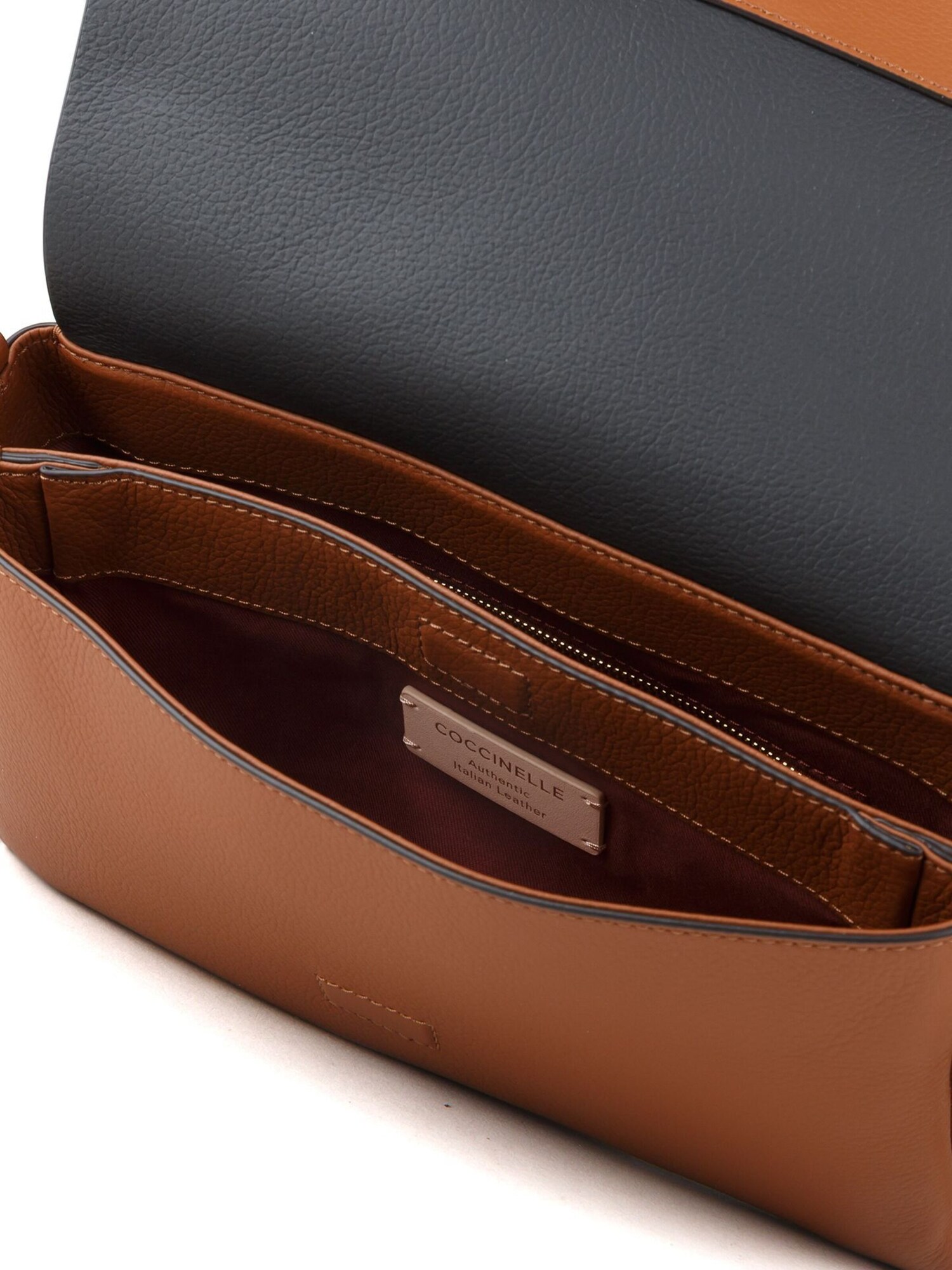 Coccinelle Bolso de mano 'Boheme Grana Double Handbag Double Grainy Leather'  cognac – imagen 4