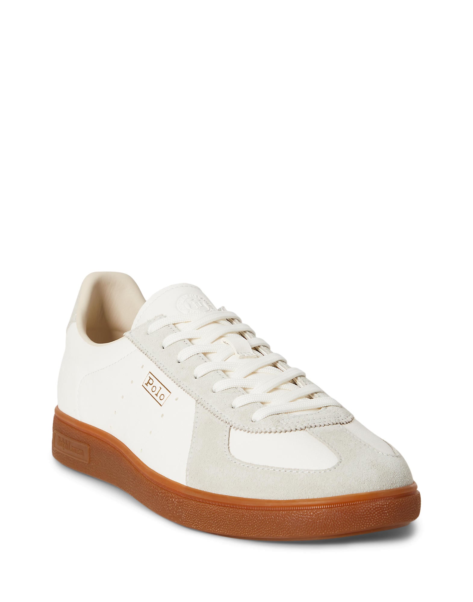 Polo Ralph Lauren Sneaker low BEFOR MILT gri deschis / alb