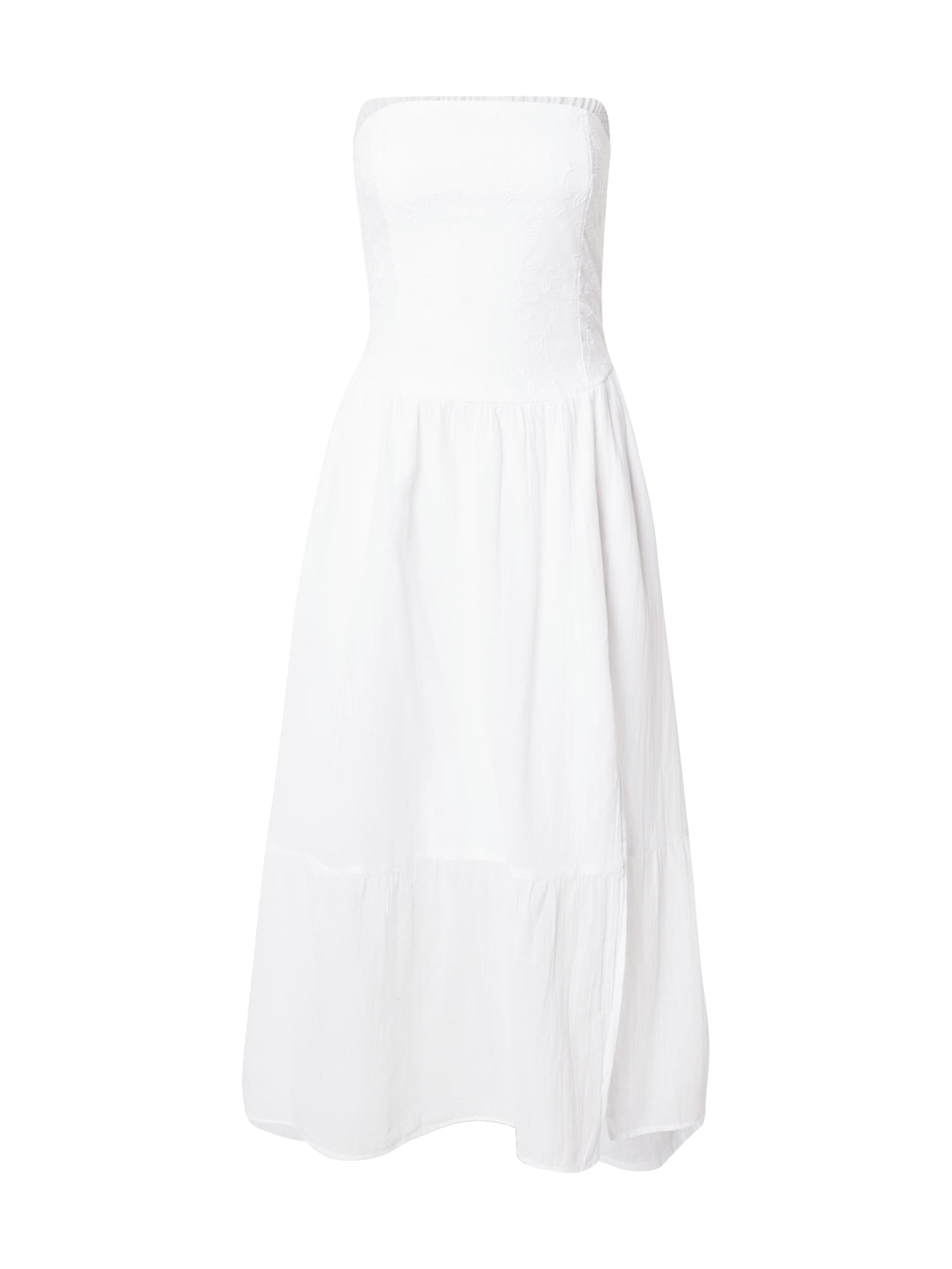HOLLISTER Rochie de vară  alb