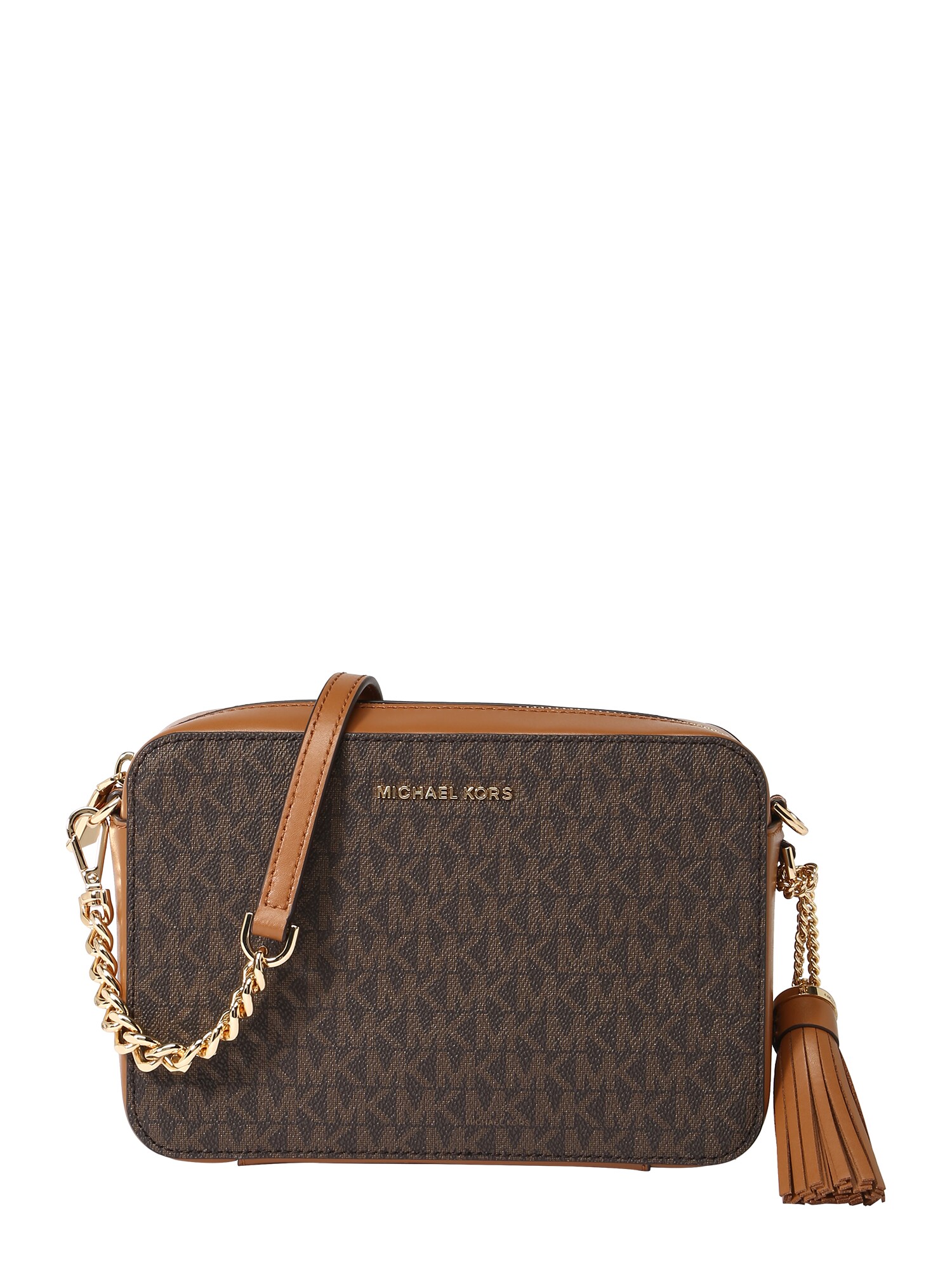 MICHAEL Michael Kors Taška cez rameno  hnedá / okrová / tmavohnedá