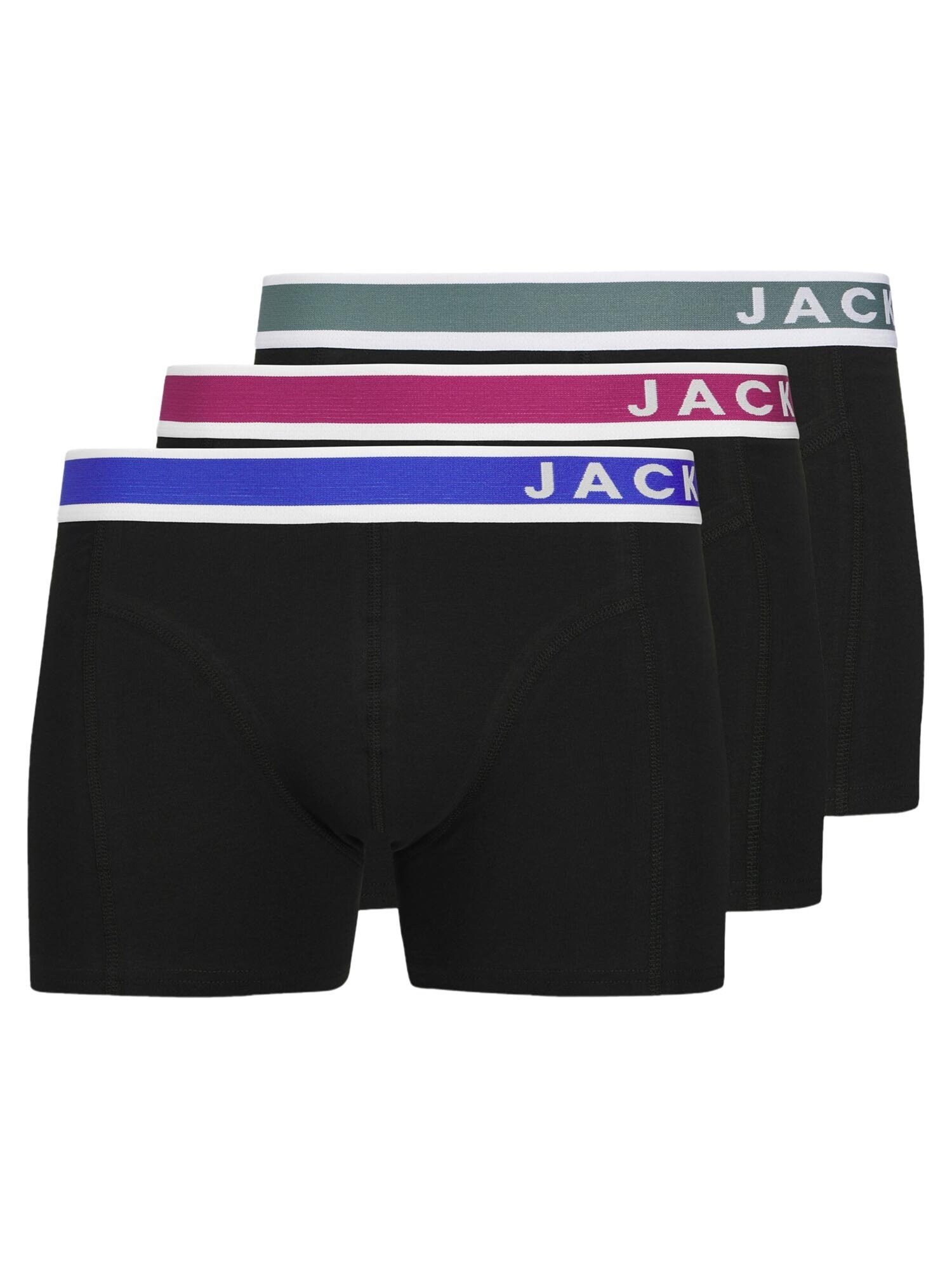 JACK & JONES Boxerky 'Easton'  čierna