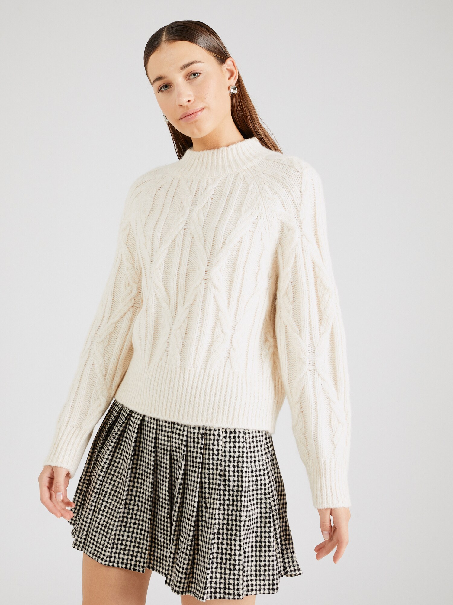 VERO MODA Pulóver 'Baily'  krém termék 2. képe