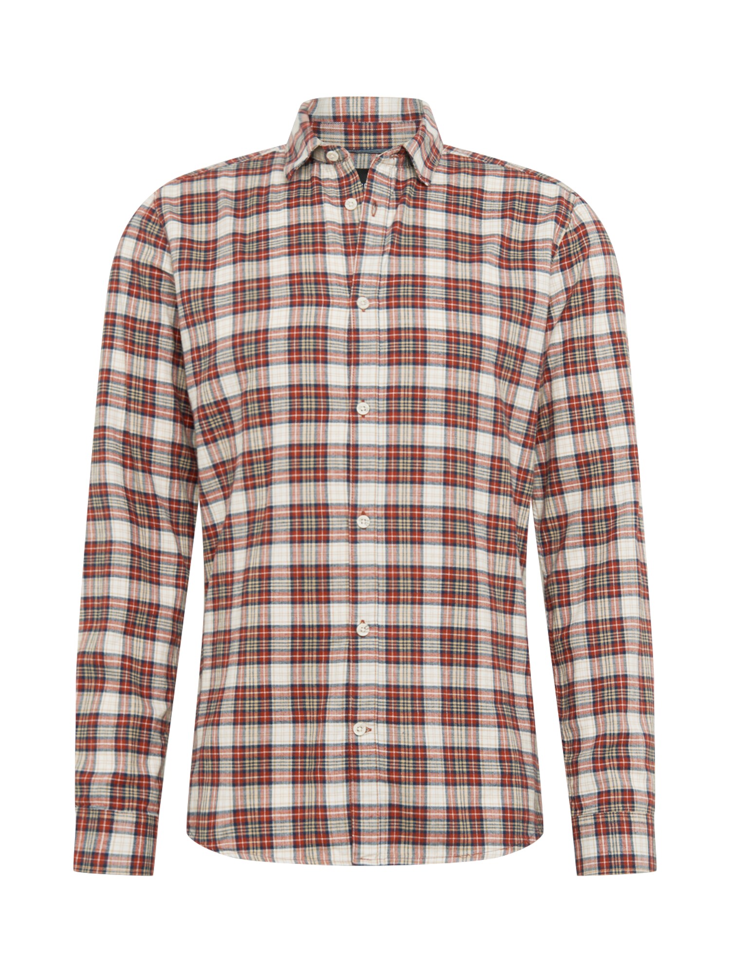 Only & Sons Dalykiniai marškiniai 'Omar'  pastelinė raudona / smėlio / tamsiai mėlyna / pastelinė geltona