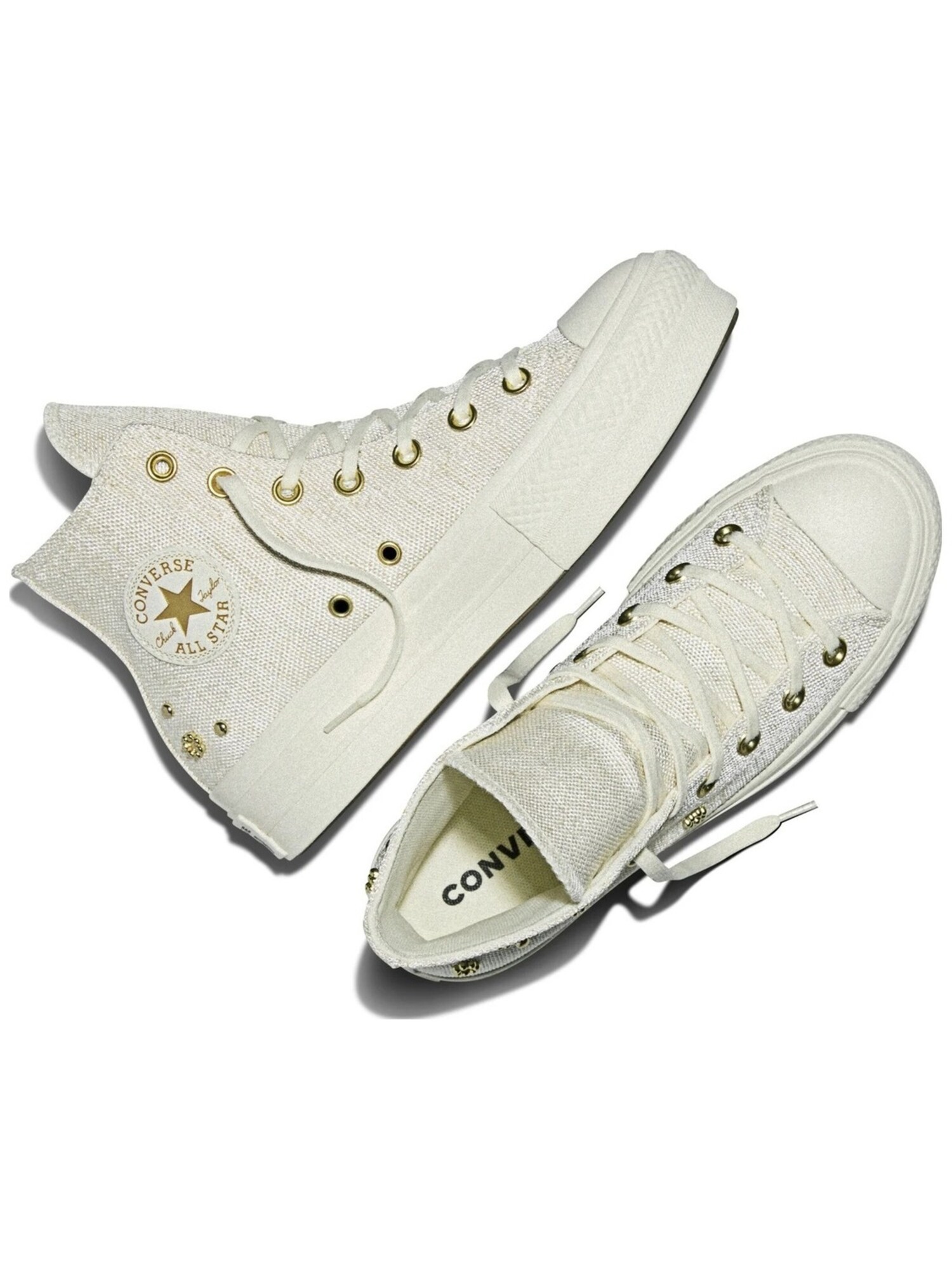 CONVERSE Zapatillas deportivas altas 'CHUCK TAYLOR ALL STAR CRUISE'  oro / offwhite – imagen 4