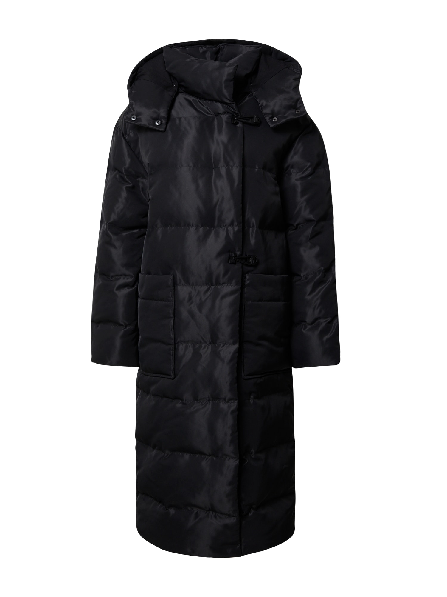 AllSaints Zimska jakna  črna