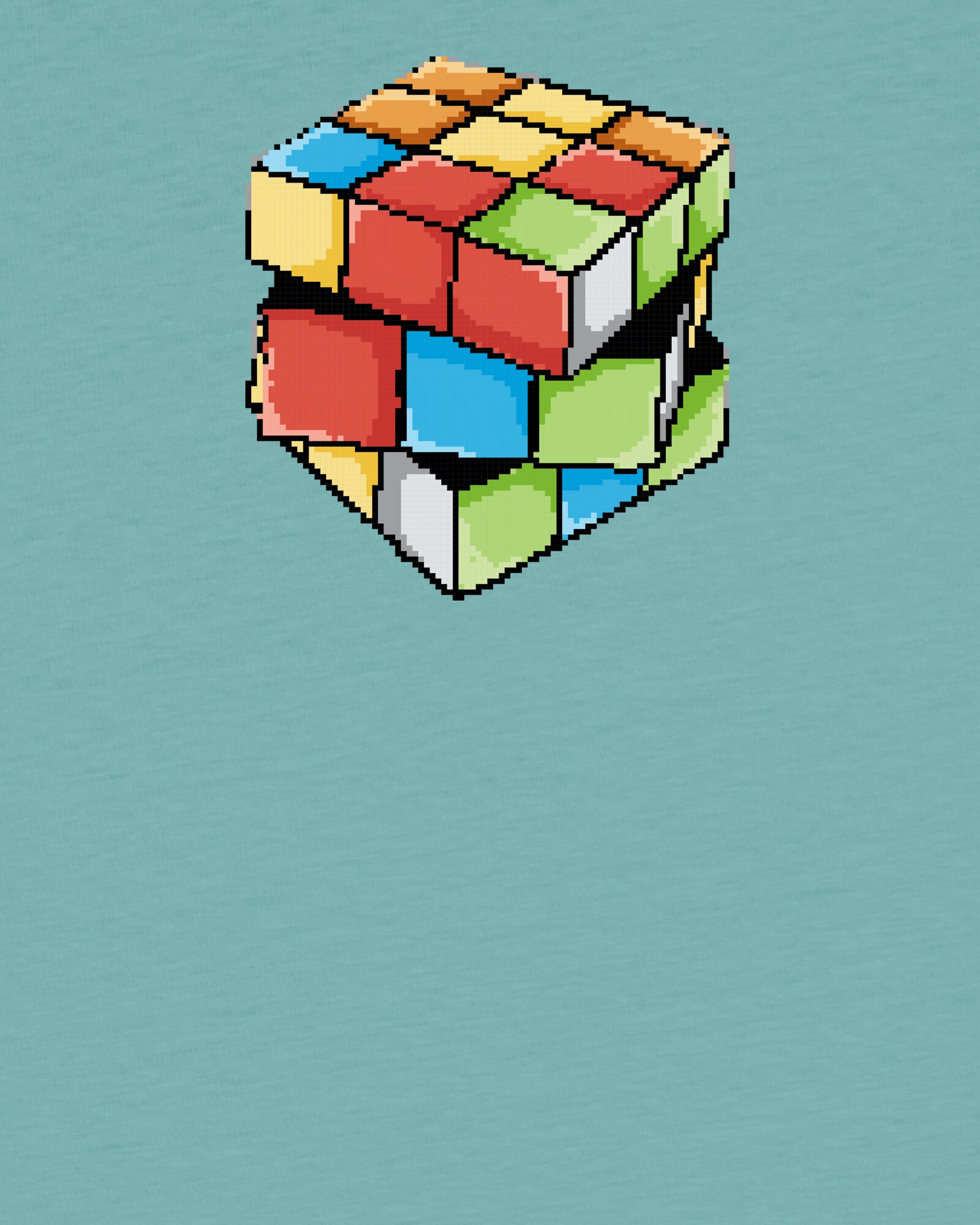 Thumbnail - watabout.kids T-Shirt Pixel Zauberwürfel