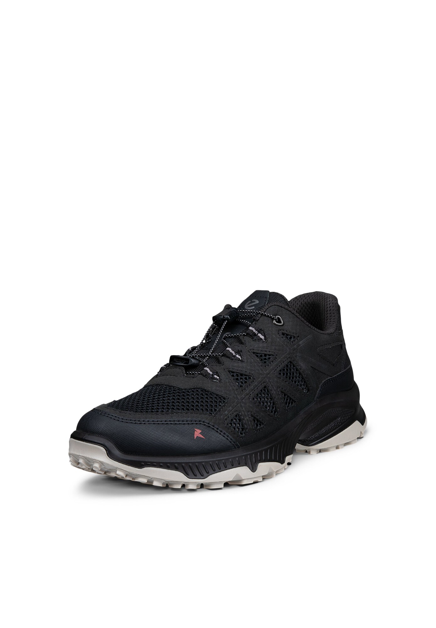 Ecco Sneakers Laag 'Receptor Xp' Zwart
