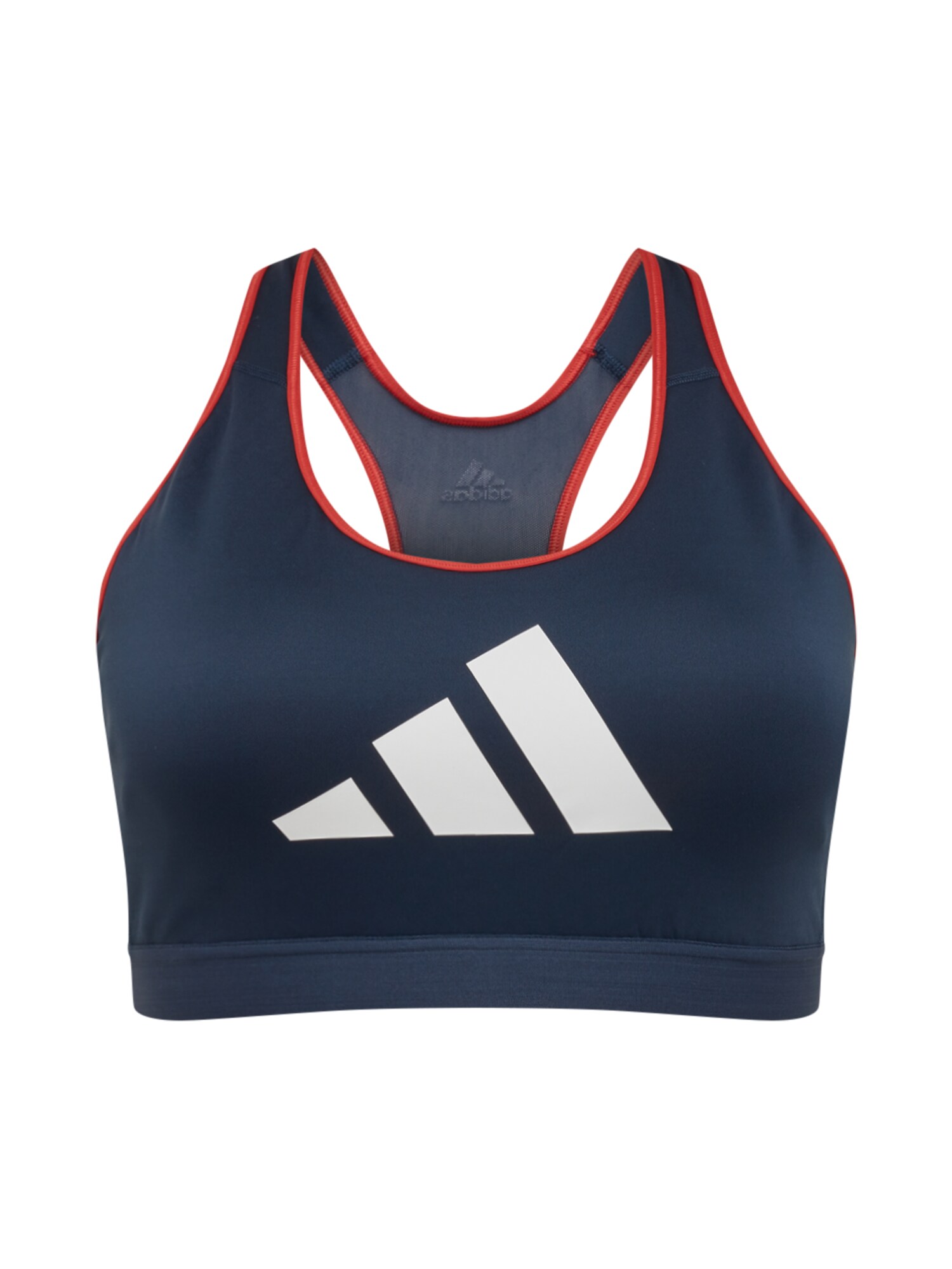 ADIDAS PERFORMANCE Sportinė liemenėlė  tamsiai mėlyna / balta / granatų spalva