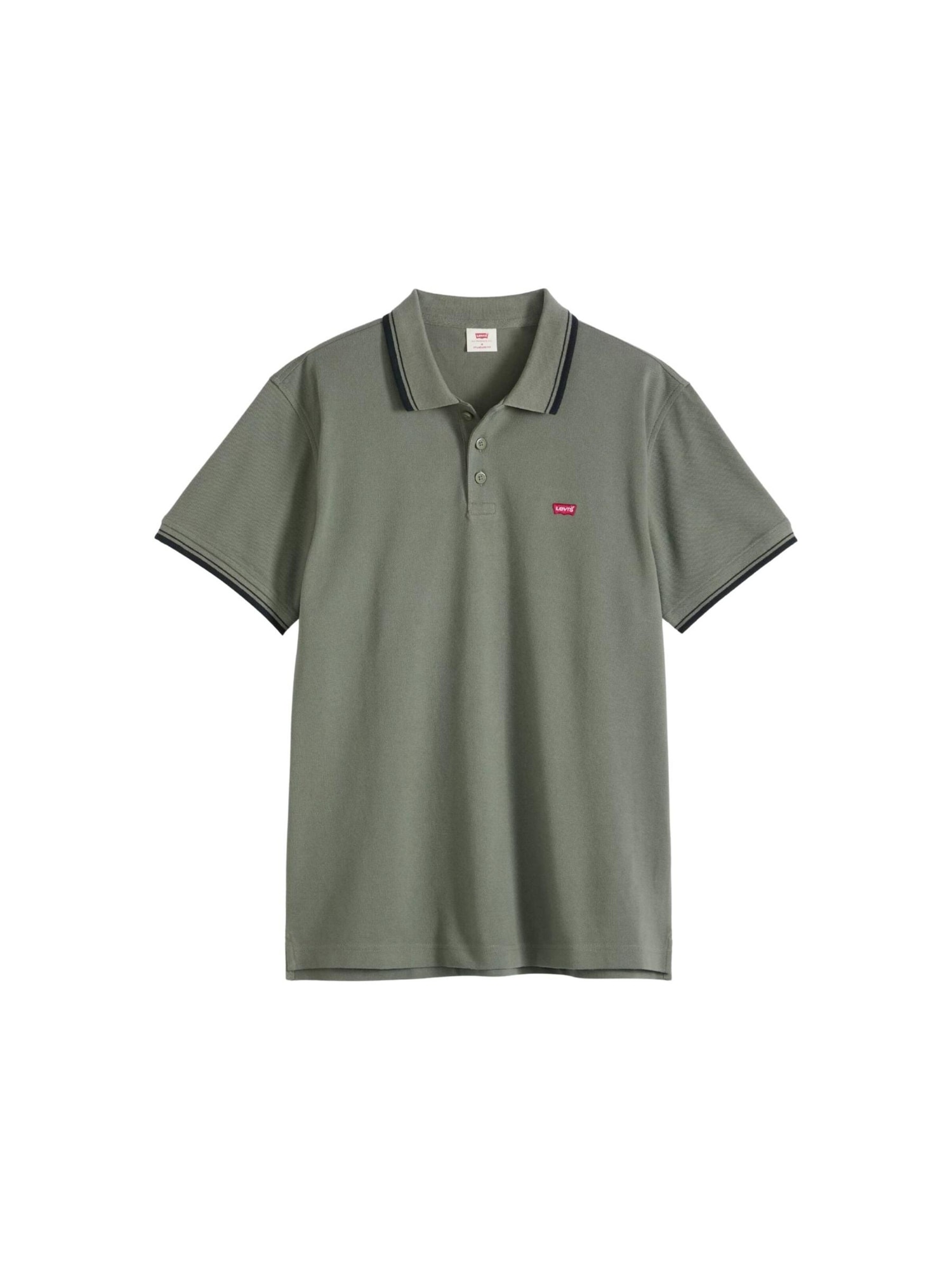 LEVI'S ® Tričko 'Housemark'  kaki / čierna