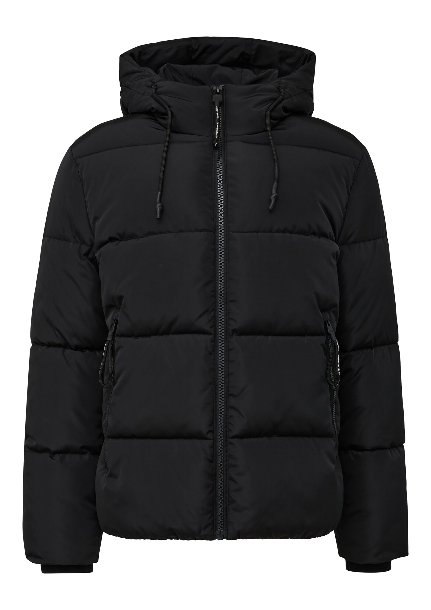 Qs Winterjas Zwart