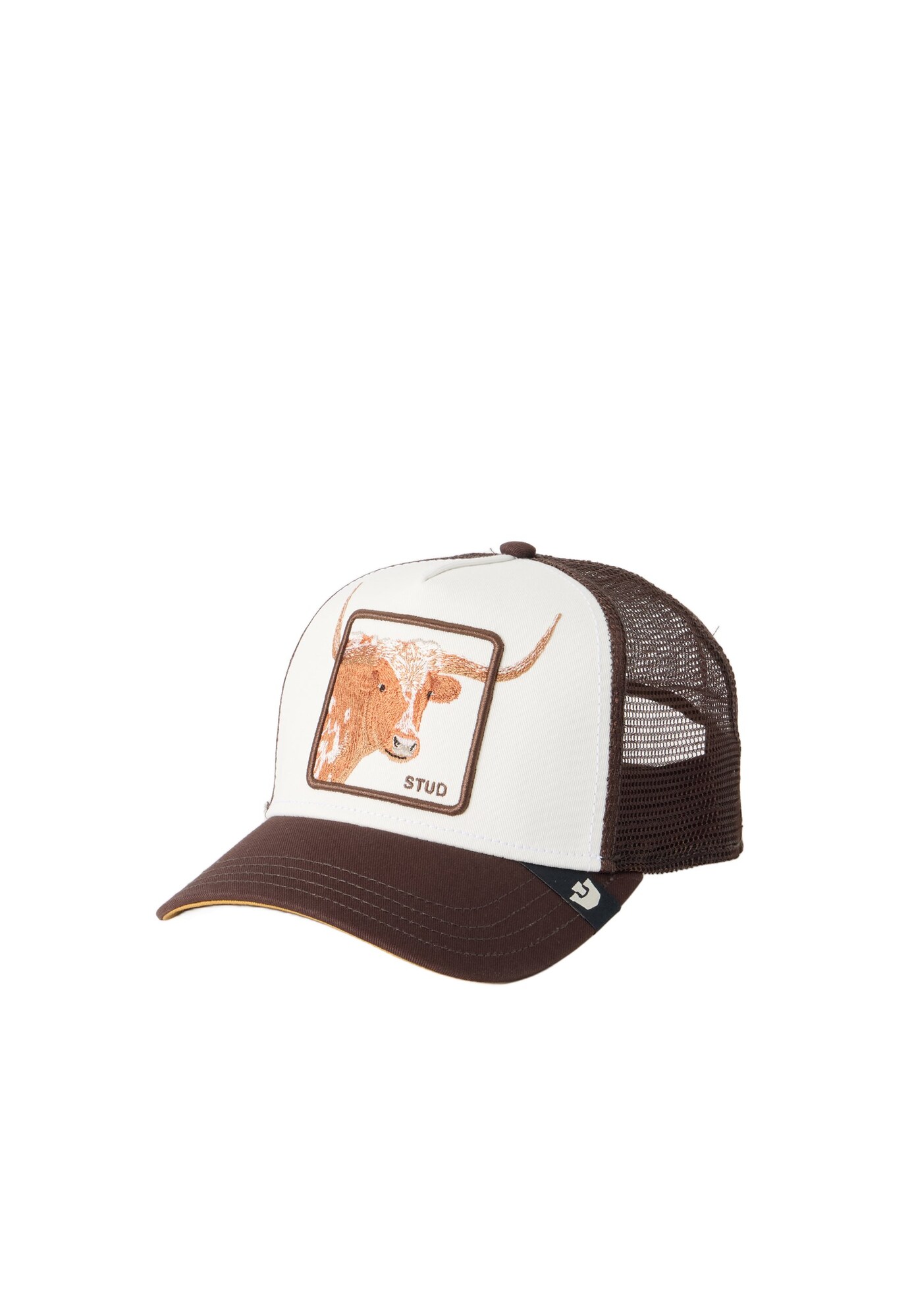 GOORIN Bros. Șapcă Over The Line Longhorn maro / maro închis / gri deschis / alb murdar