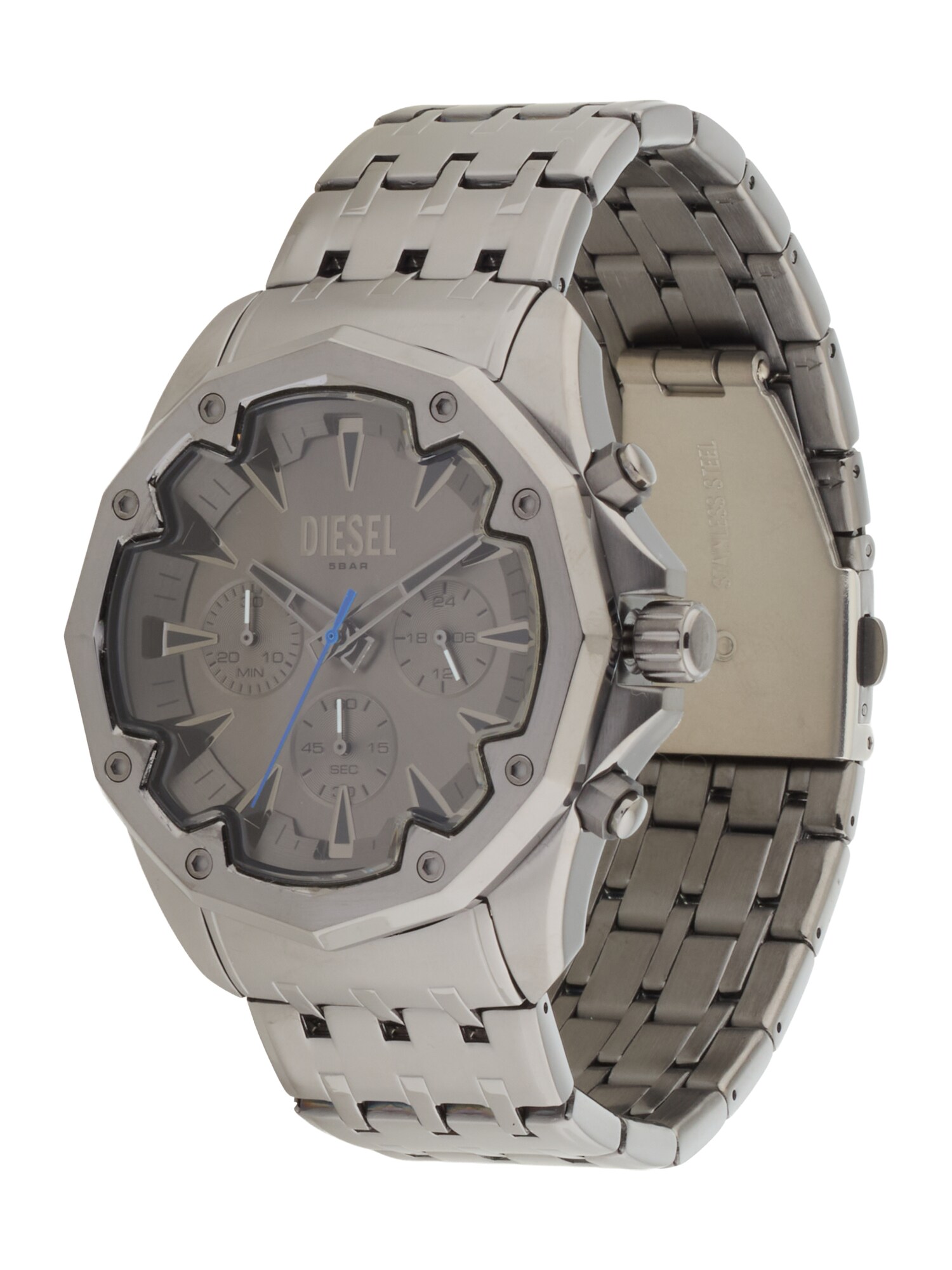 DIESEL Ceas analogic 'STINGER'  gri