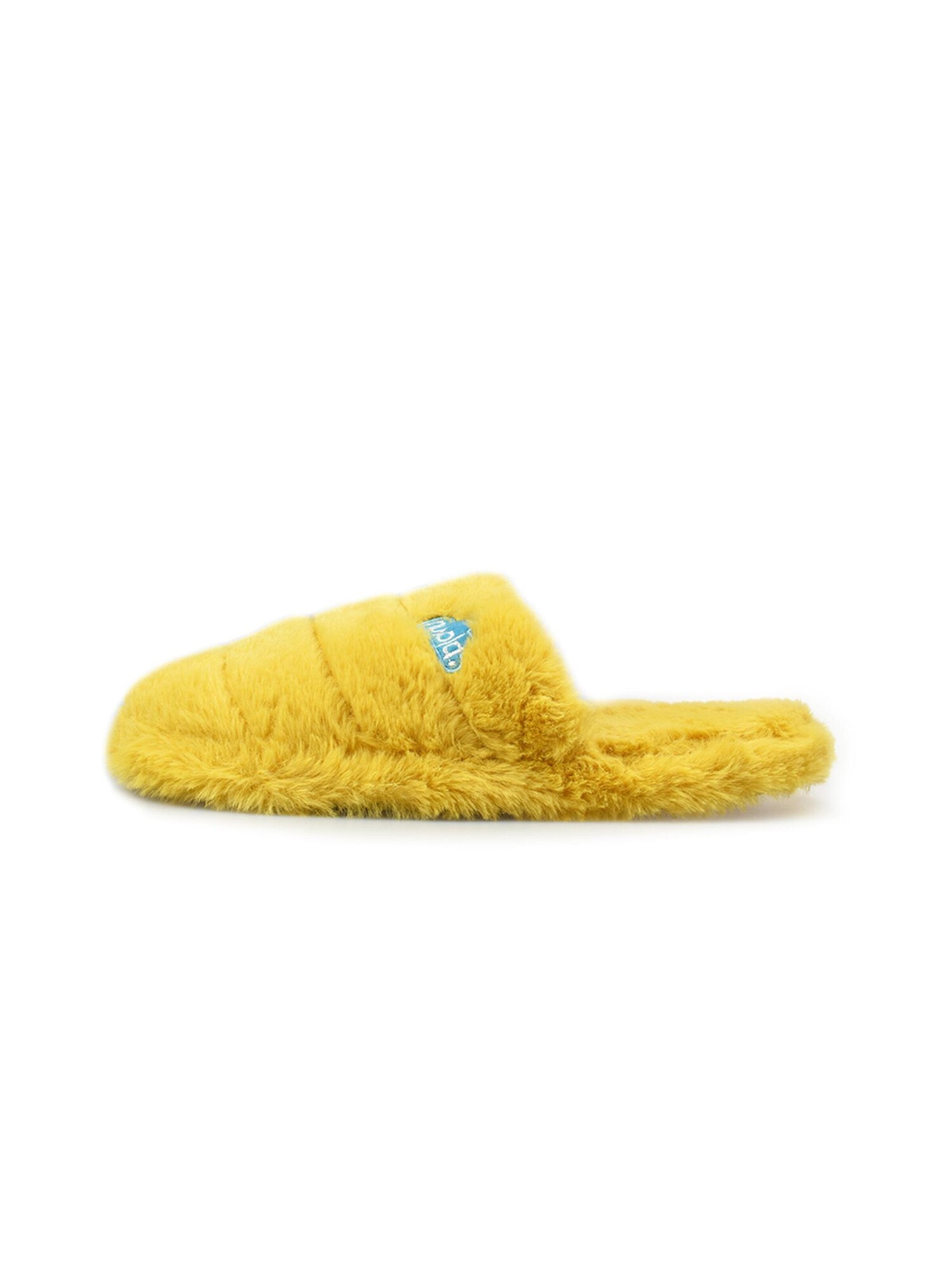 Nuvola. Zapatillas de casa 'Zueco Bee'  mostaza