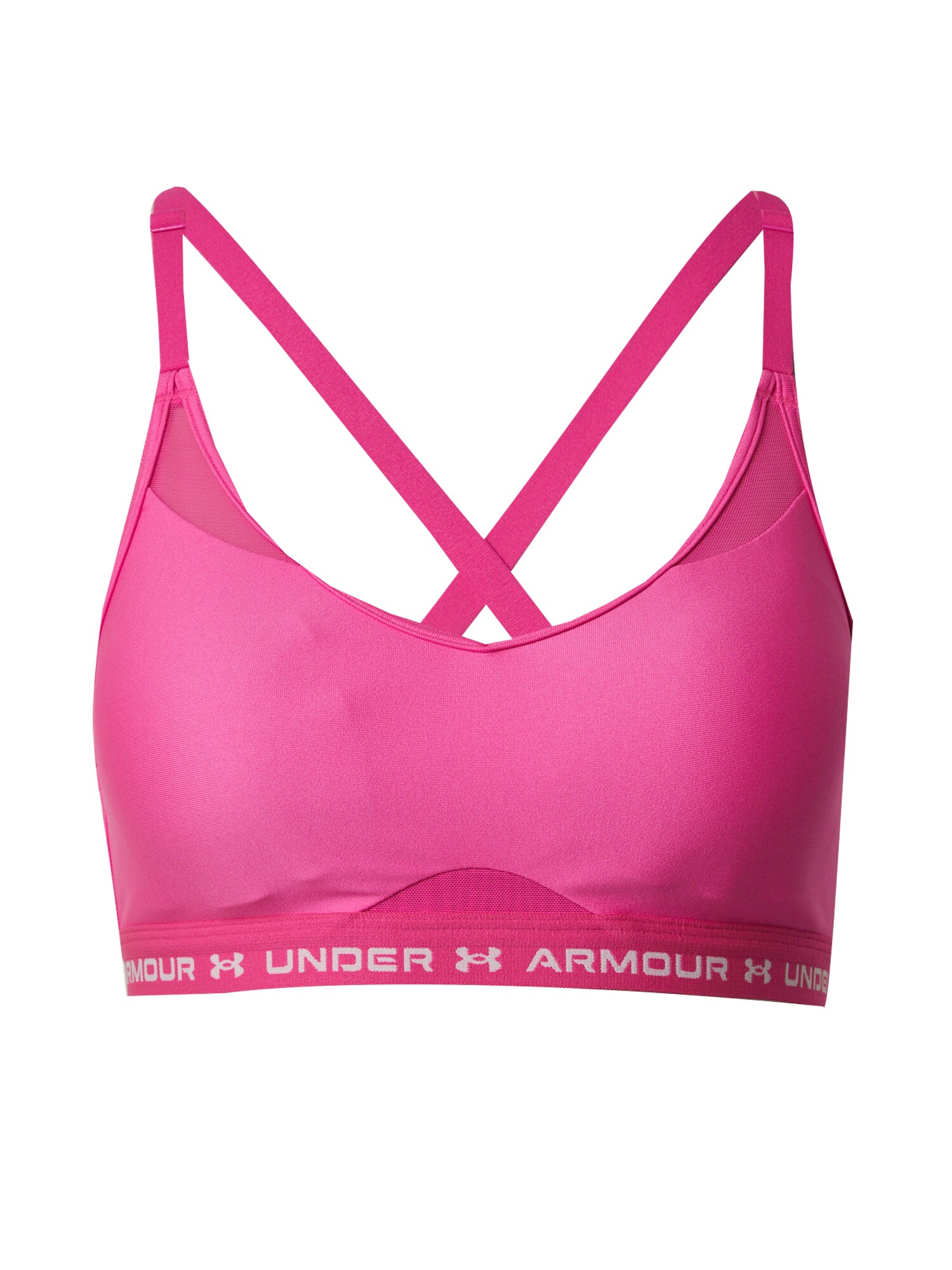 UNDER ARMOUR Športová podprsenka  purpurová / biela