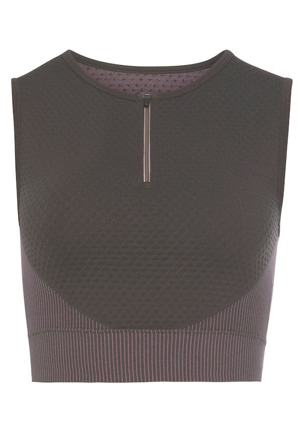 LASCANA ACTIVE, Sport top, szürke, 2 kép a 4 közül