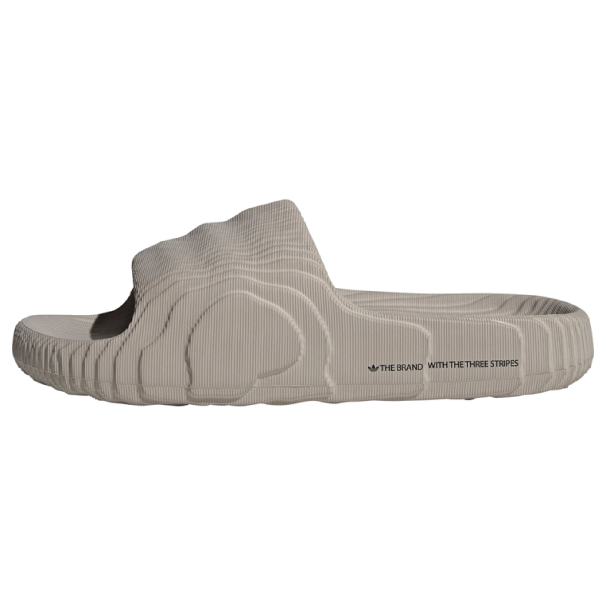 ADIDAS ORIGINALS Saboți Adilette 22  maro deschis / negru