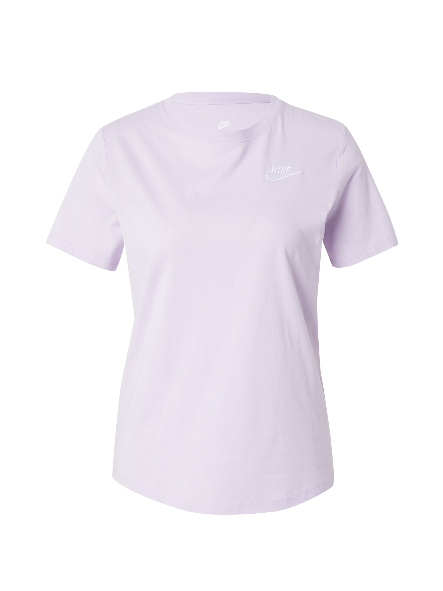 Nike Sportswear Póló 'Club Essential'  orgona / fehér