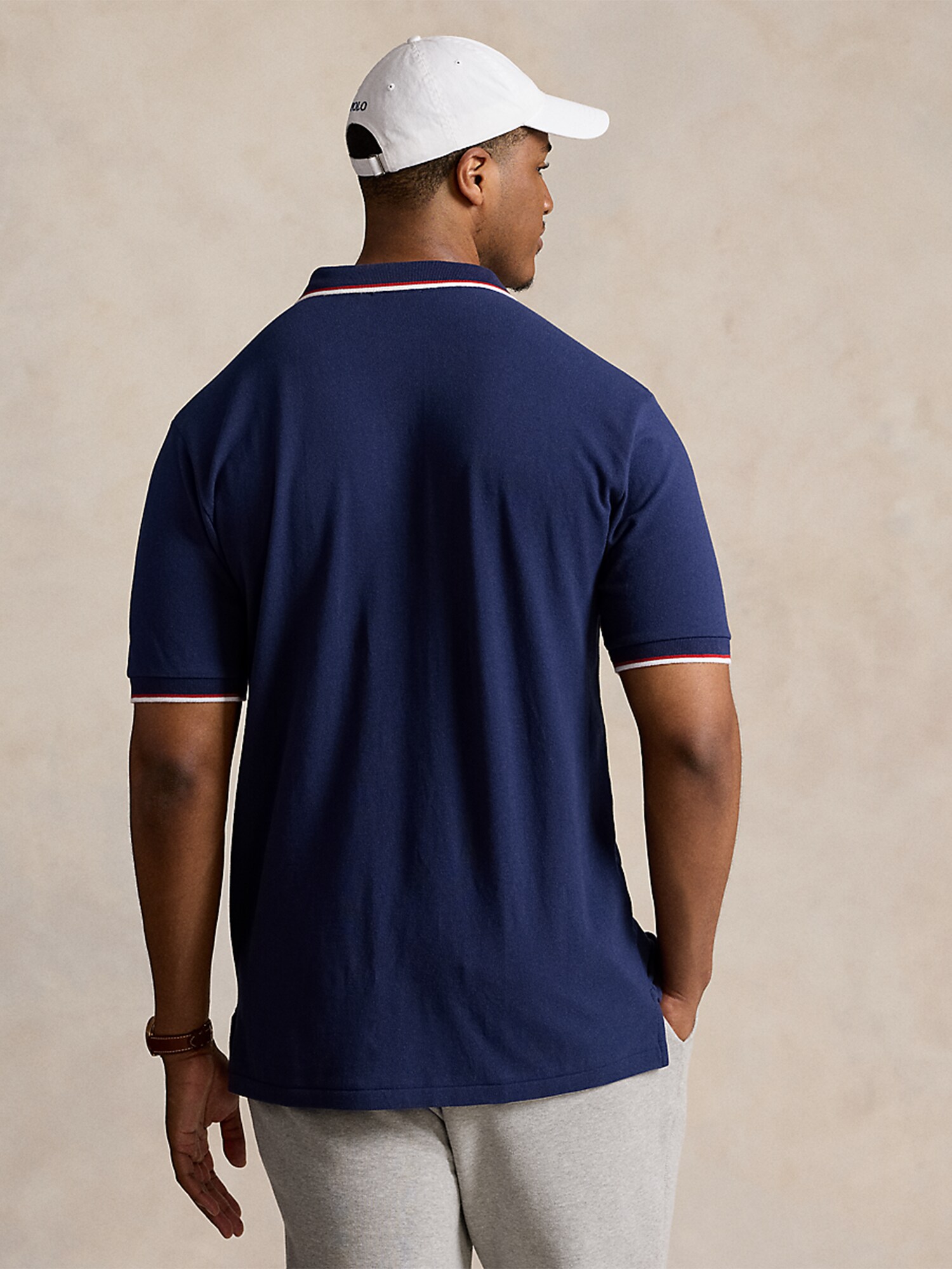 Polo Ralph Lauren Big & Tall Tričko námornícka modrá / červená / biela (obrázok 3)
