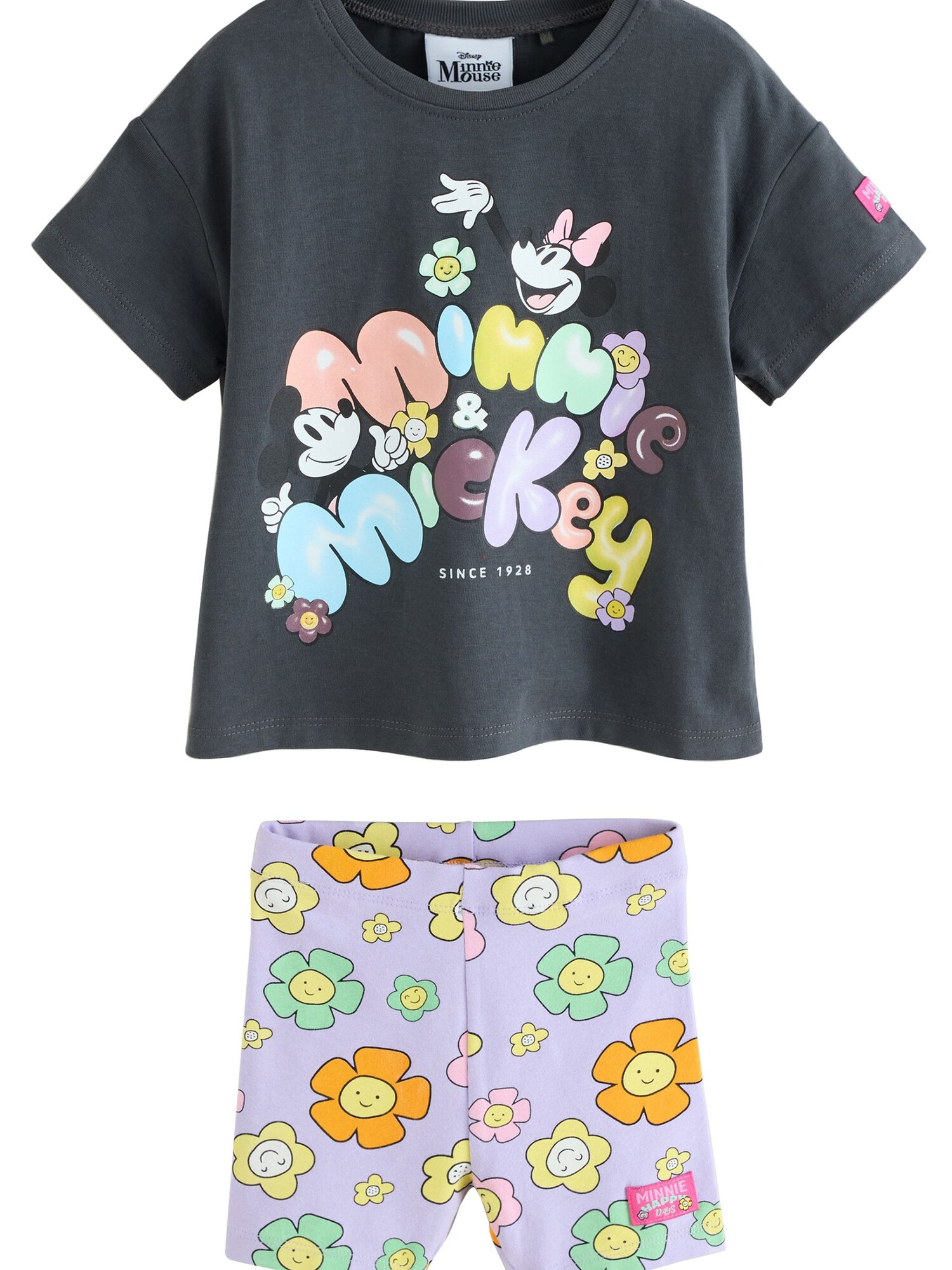 Next Szettek 'Mickey & Minnie Mouse'  sötétszürke / lila / narancs akciós termékkép 1