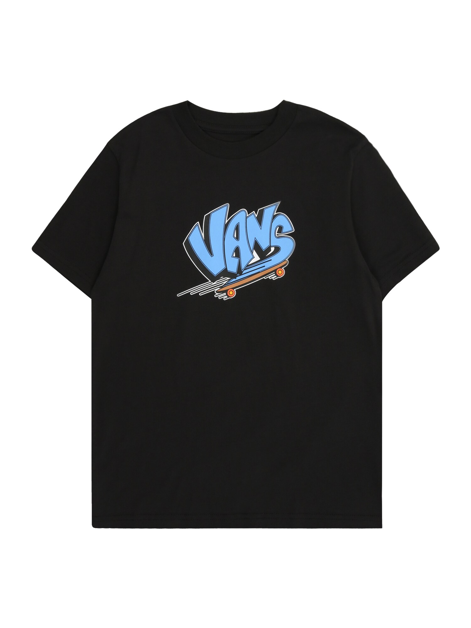 VANS Tricou SK8  albastru deschis / maro caramel / negru / alb