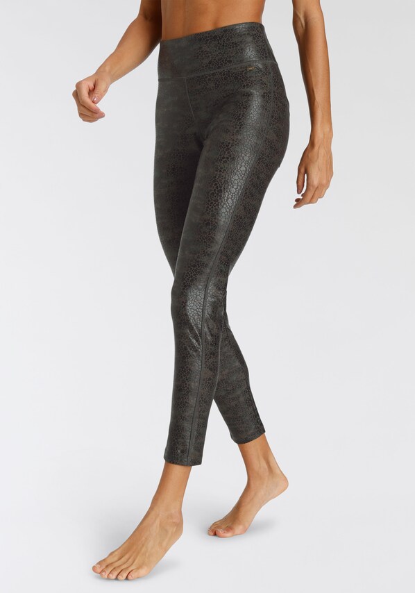 LASCANA, Leggings, zöld, 5 kép a 7 közül