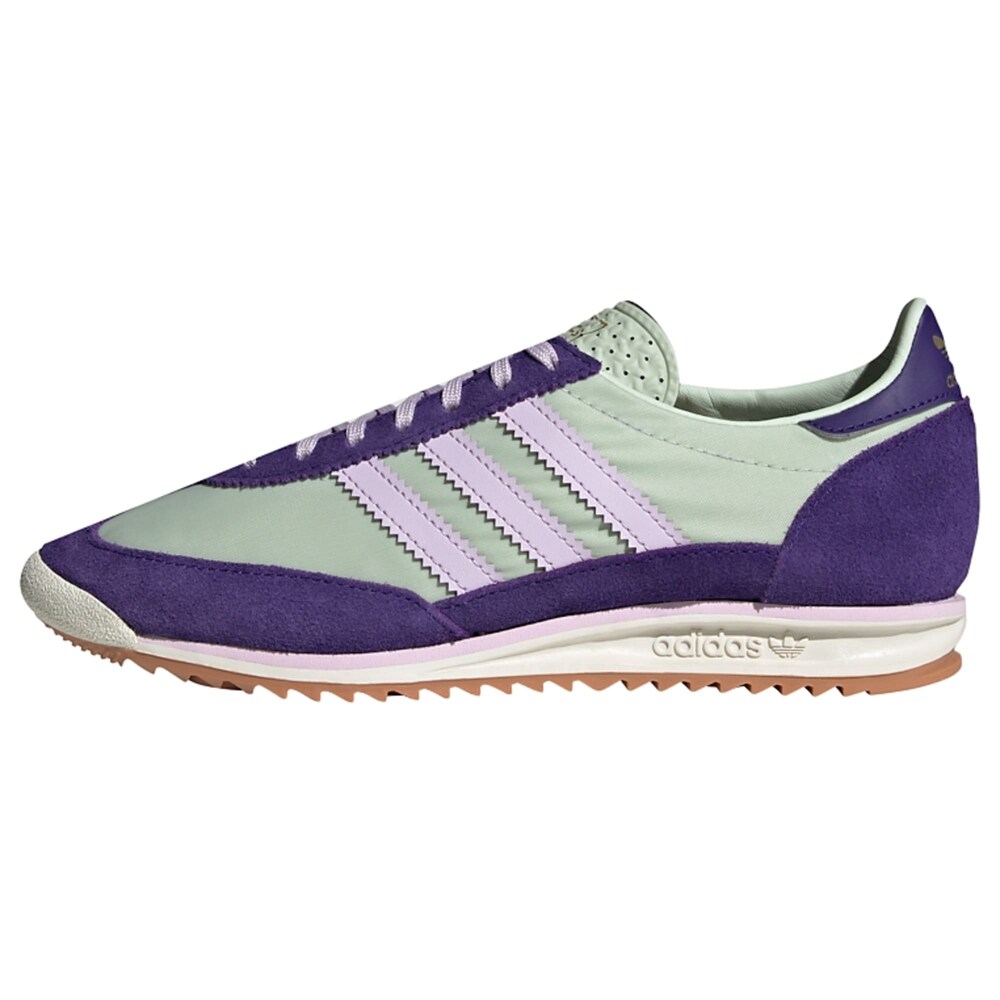 ADIDAS ORIGINALS Sneaker 'SL 72' Herren Größe 35.5 mint / lavendel / dunkellila