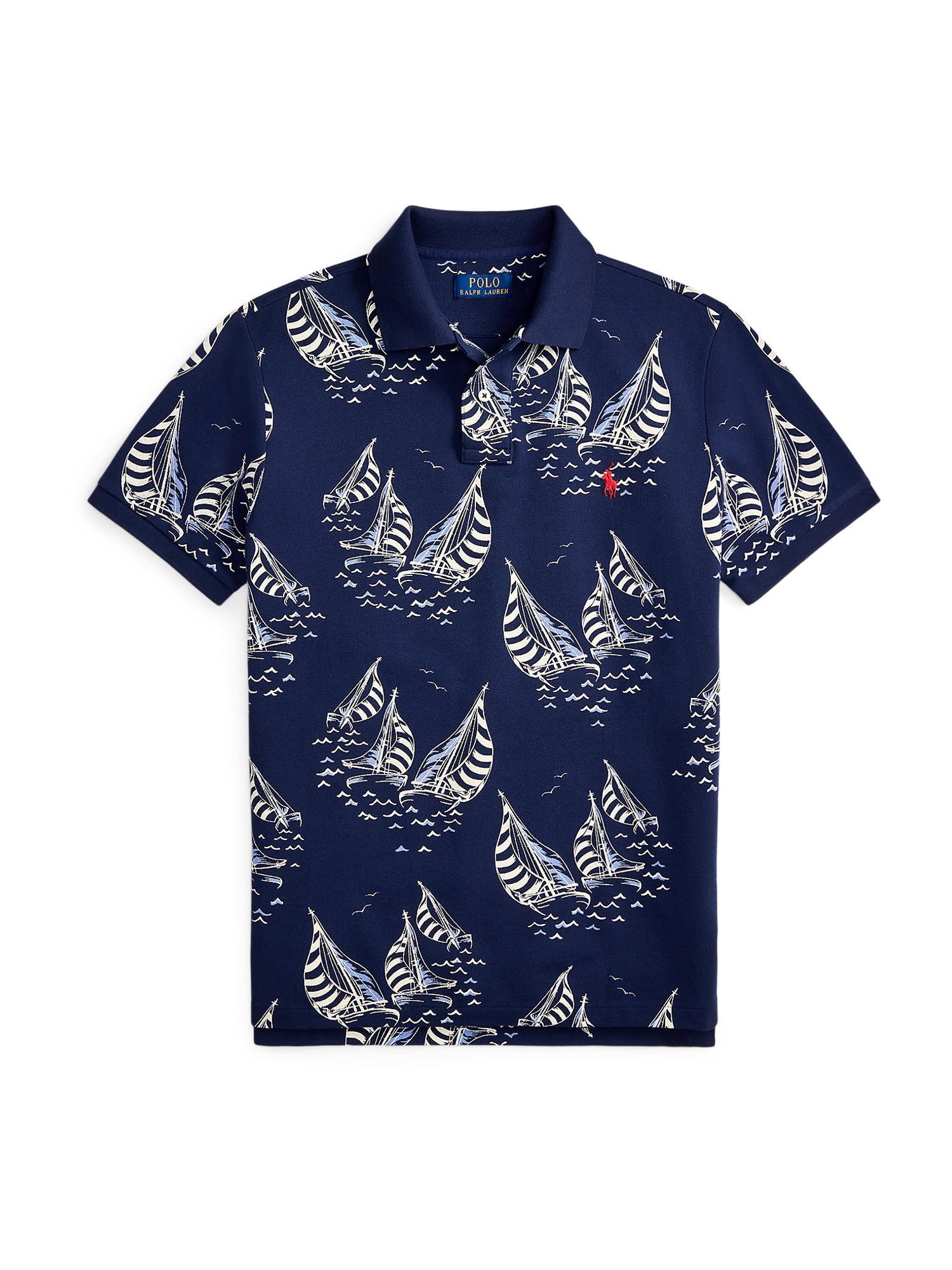 Polo Ralph Lauren Tricou  bej deschis / opal / albastru închis