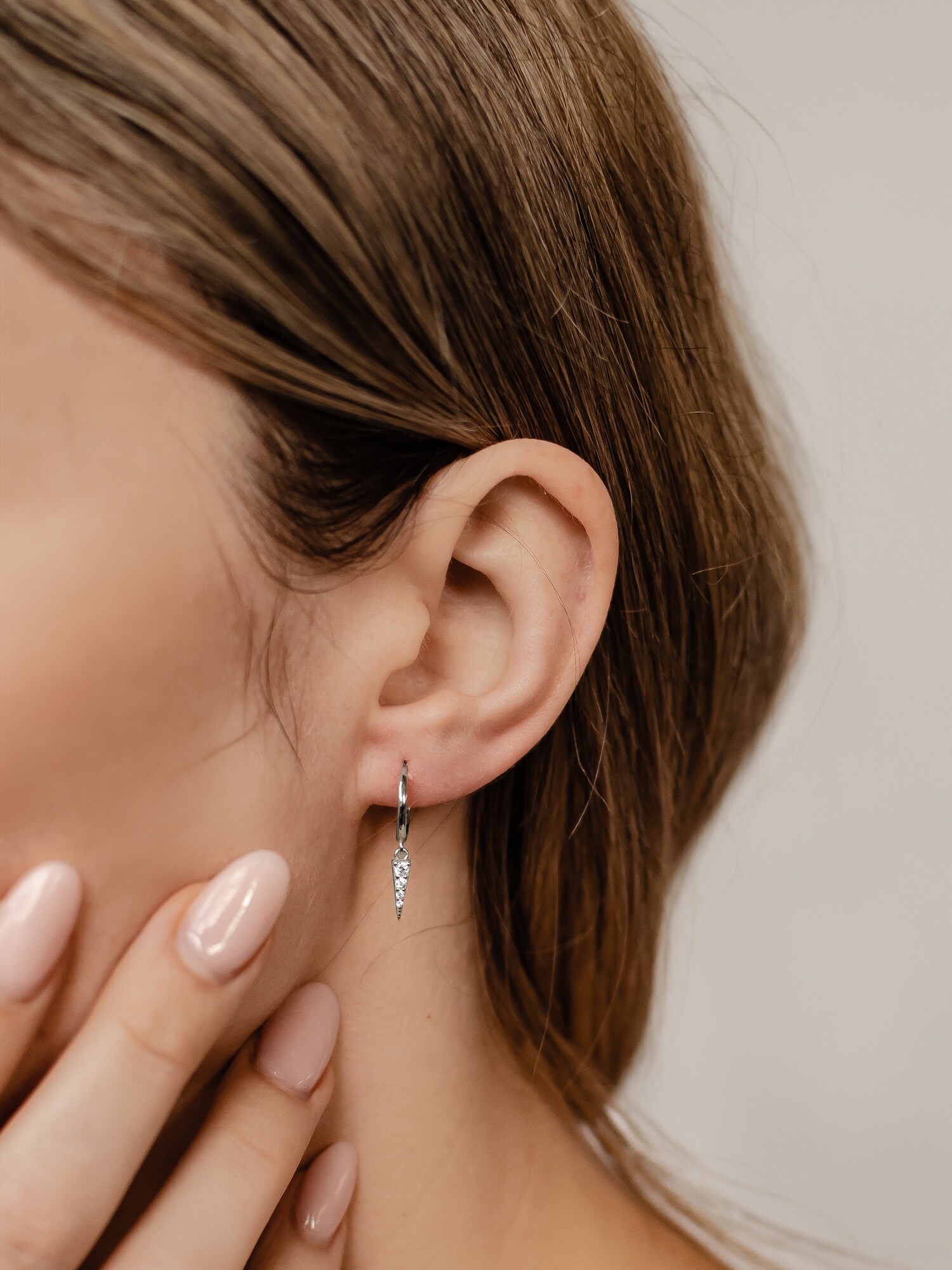 Thumbnail - Hey Happiness Ohrringe Spike Huggie